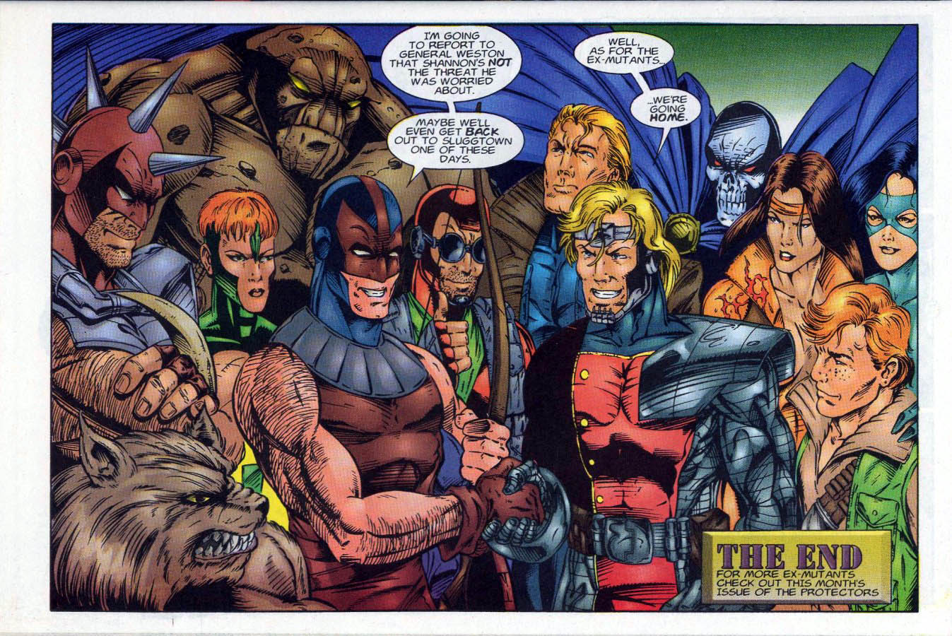 Read online Ex-Mutants comic -  Issue #18 - 24