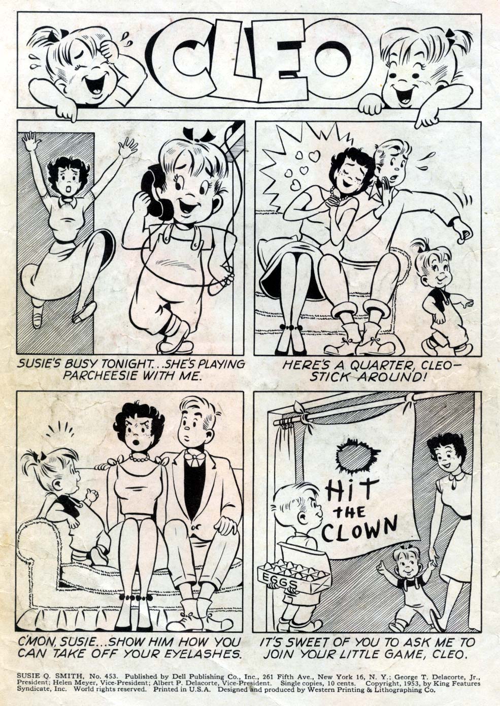 Read online Four Color Comics comic -  Issue #453 - 2