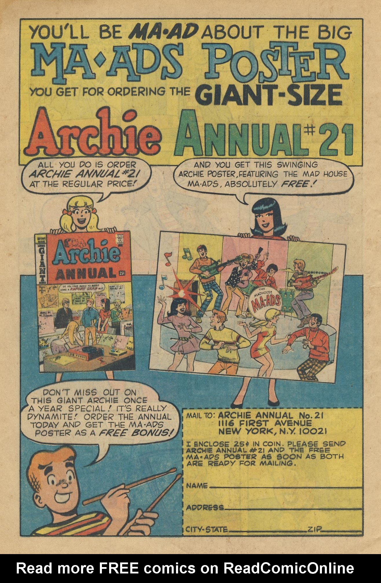 Read online Archie's Joke Book Magazine comic -  Issue #137 - 12