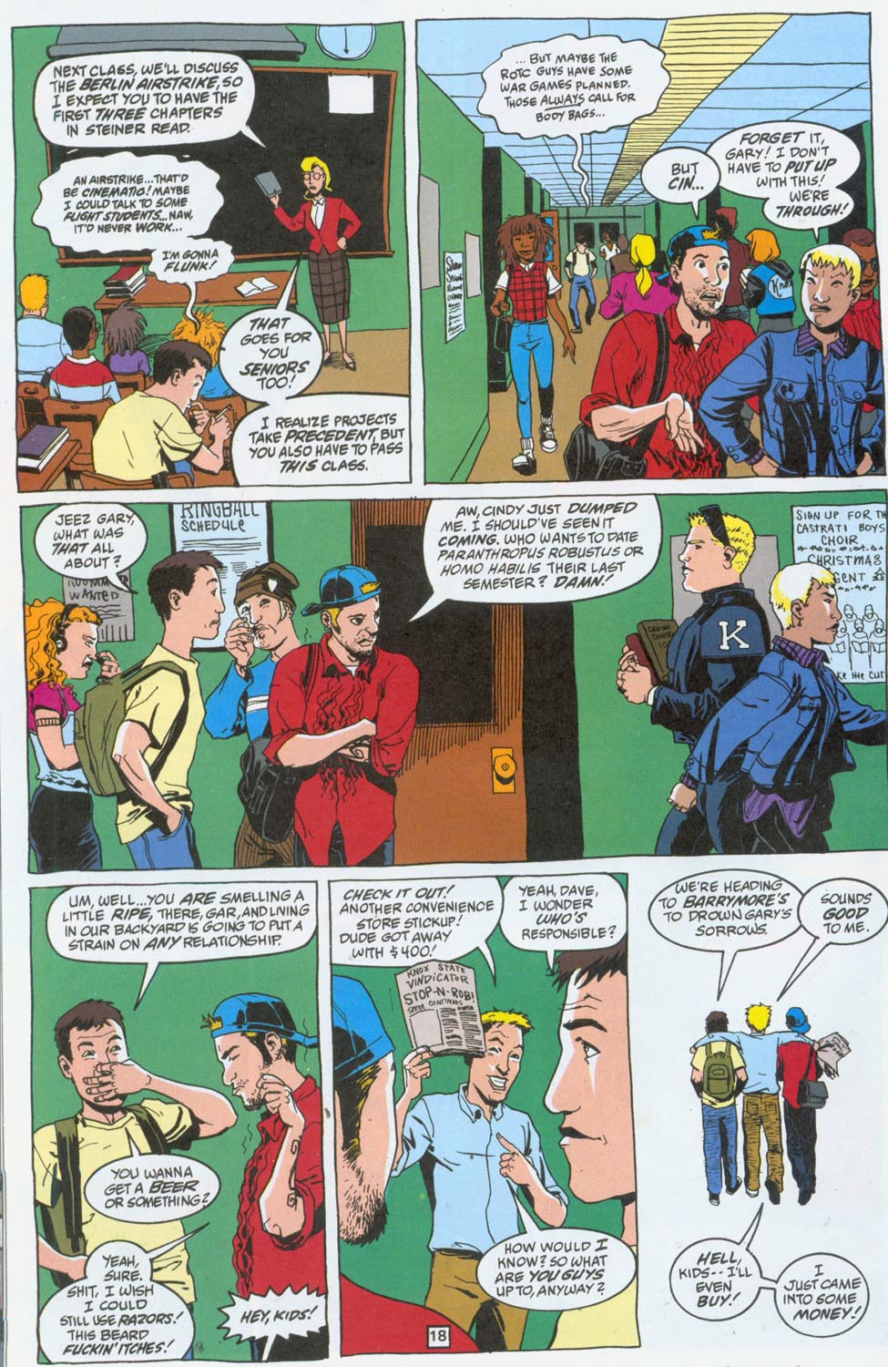 Read online Finals comic -  Issue #1 - 19
