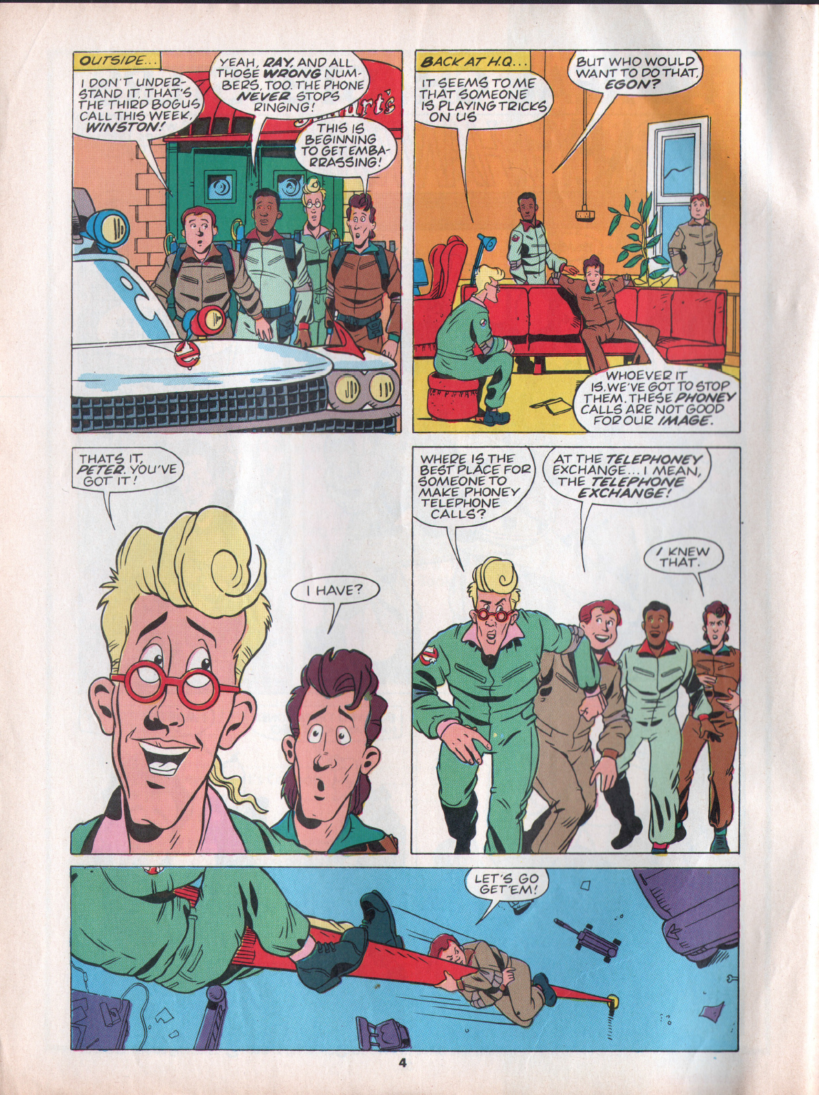 Read online The Real Ghostbusters comic -  Issue #87 - 4