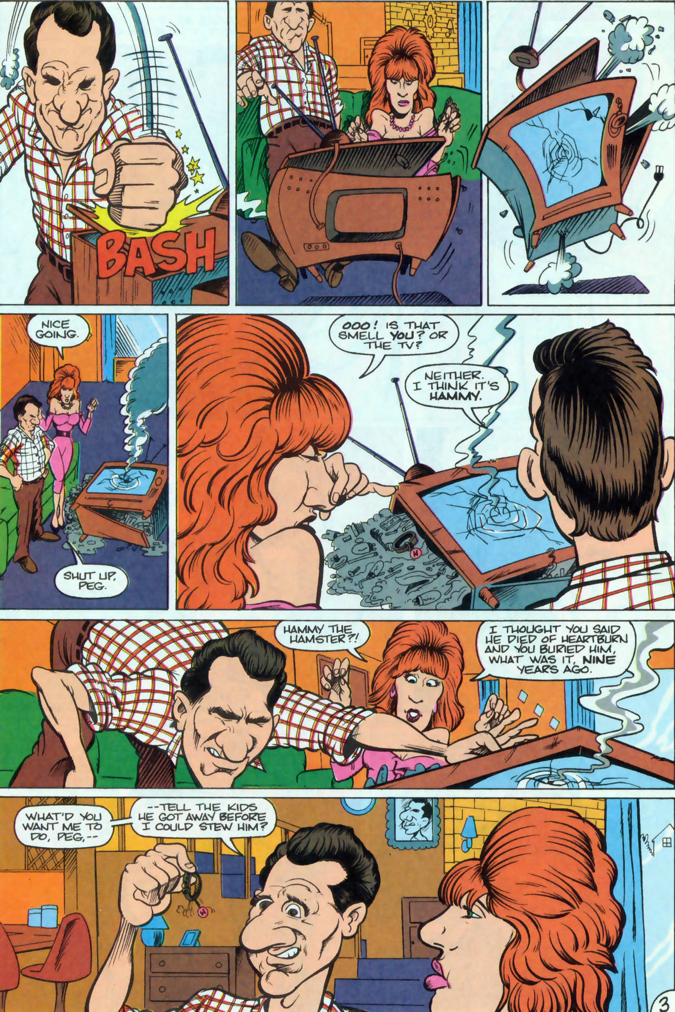 Read online Married... with Children (1990) comic -  Issue #6 - 4