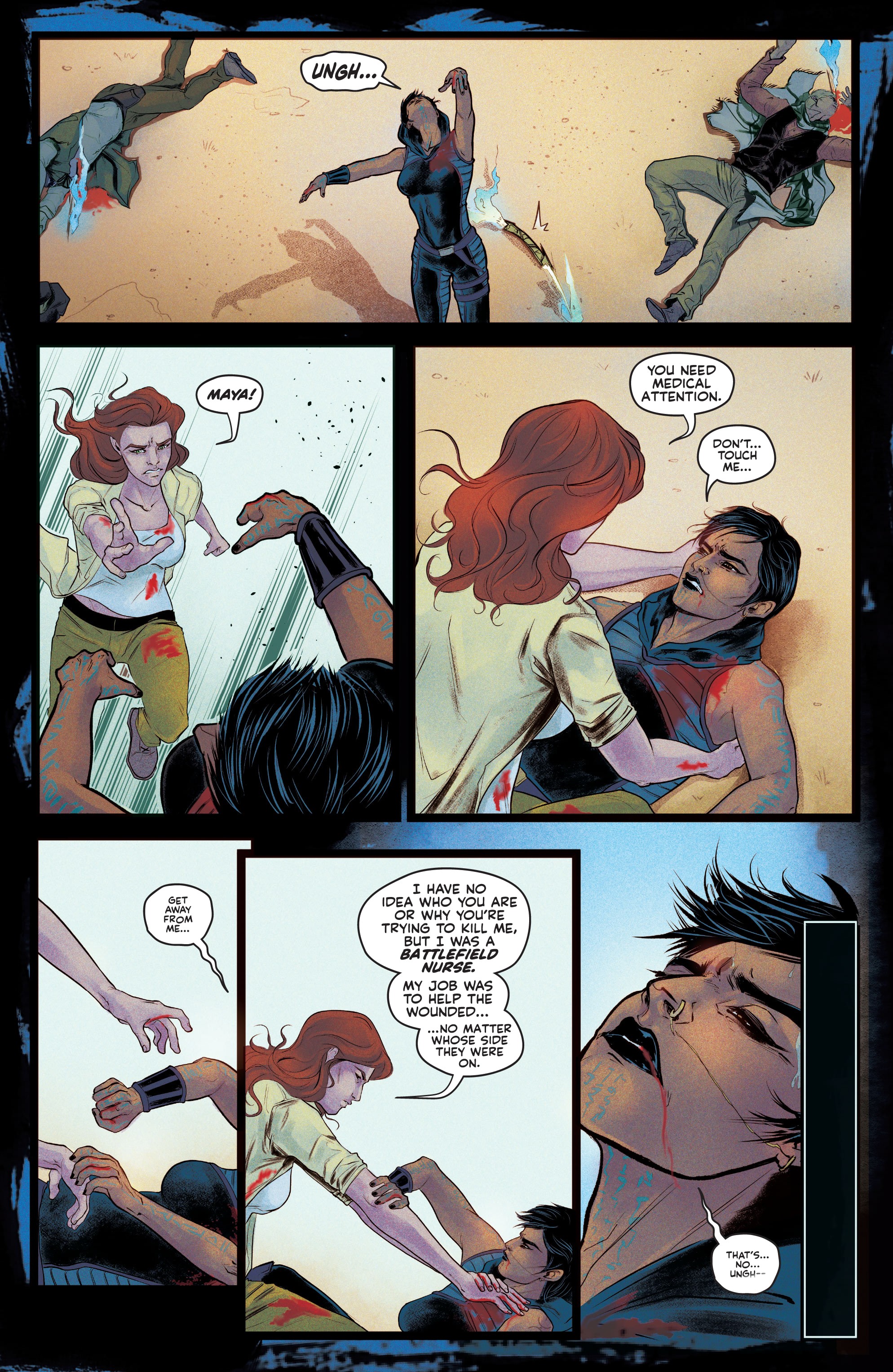 Read online Artemis and the Assassin comic -  Issue #3 - 16