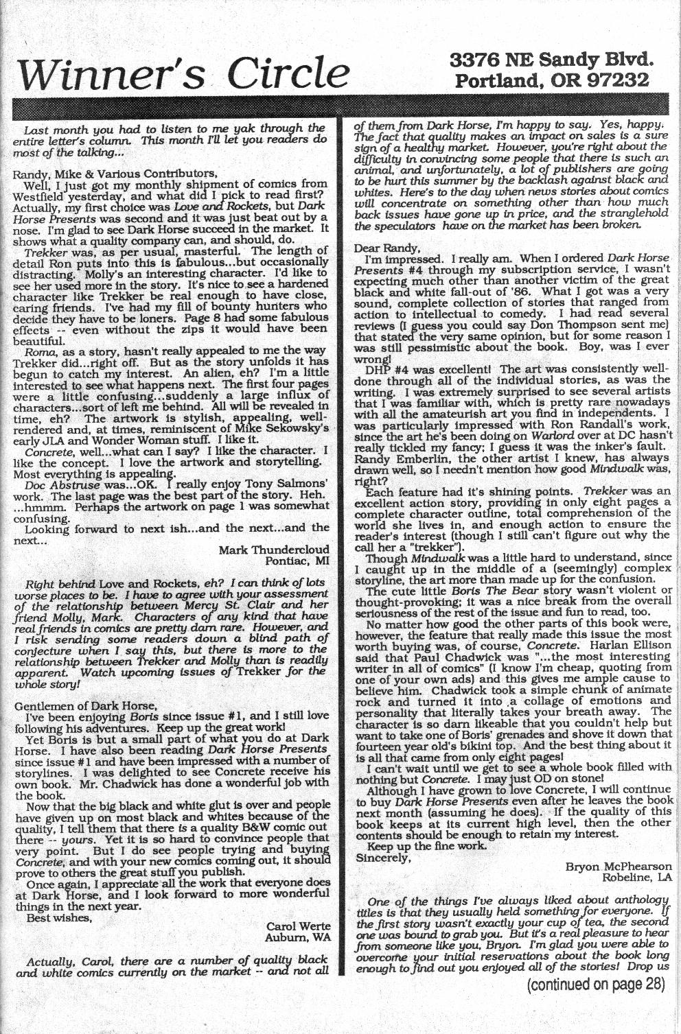 Read online Dark Horse Presents (1986) comic -  Issue #8 - 21