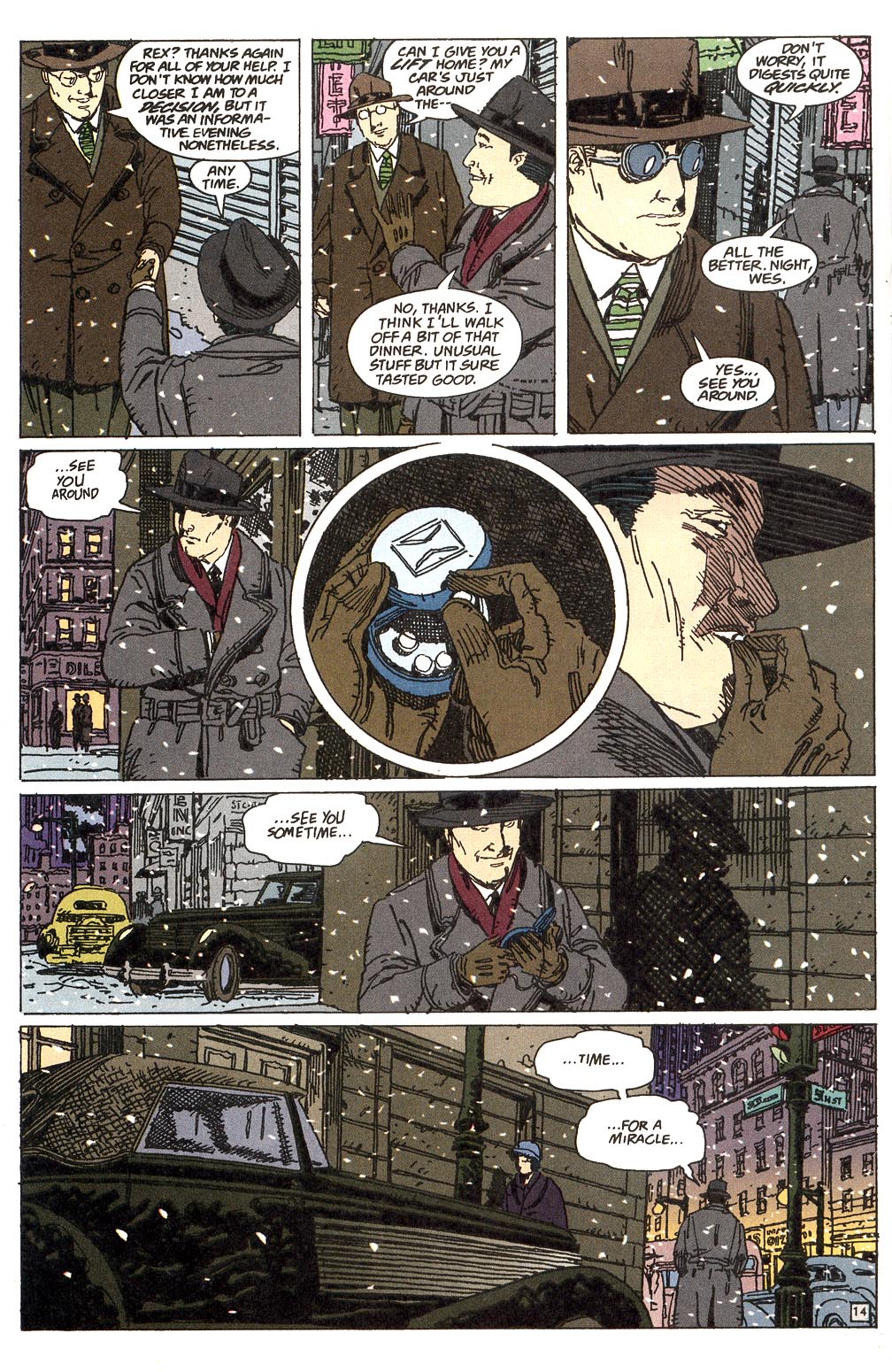 Sandman Mystery Theatre Issue #30 #31 - English 14