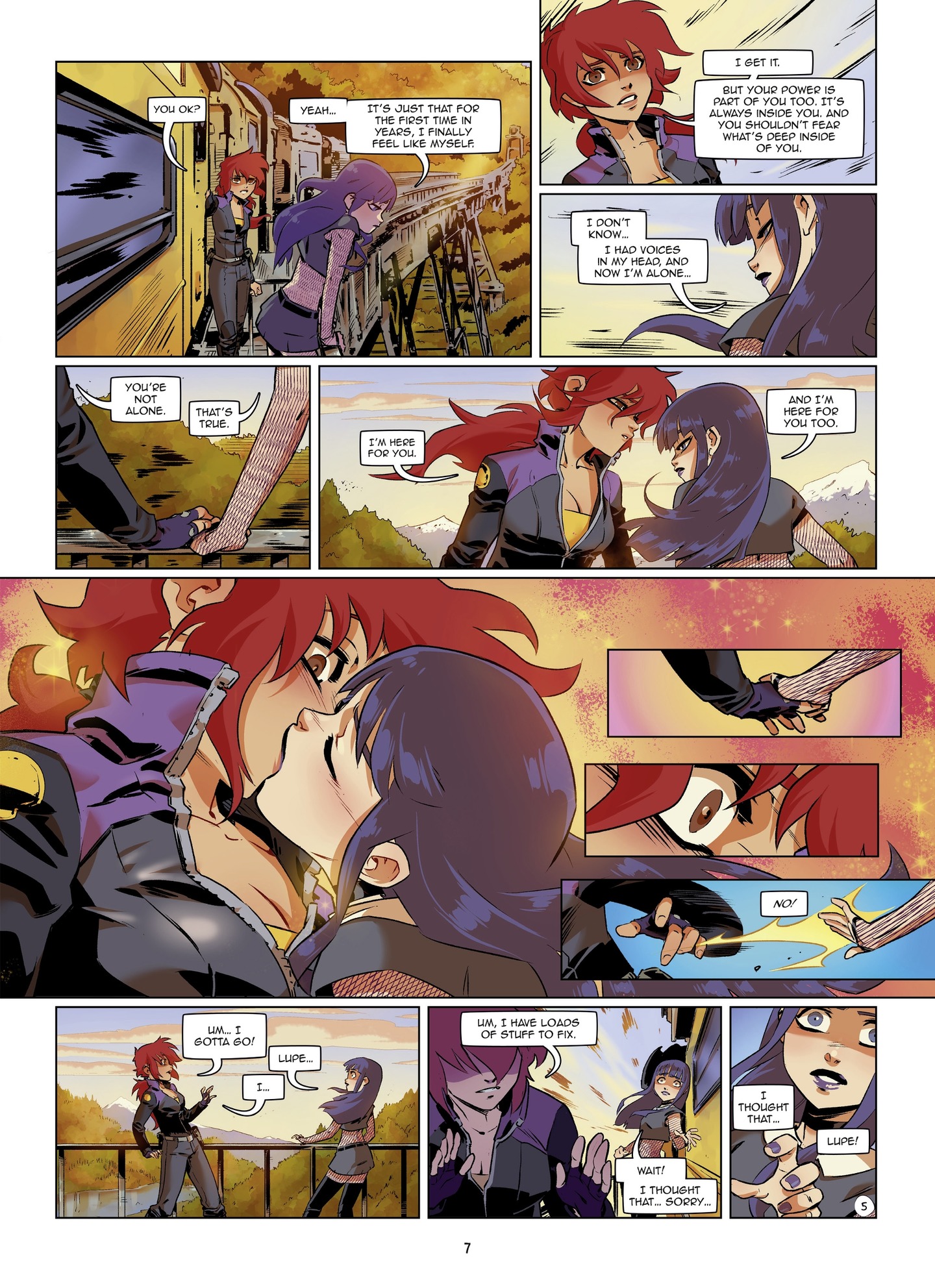 Read online Magic 7 comic -  Issue #6 - 7