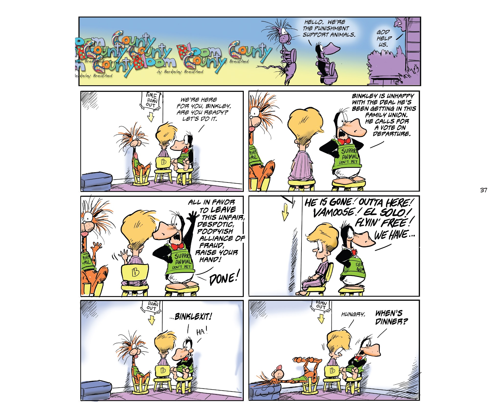 Read online Bloom County: Brand Spanking New Day comic -  Issue # TPB - 38