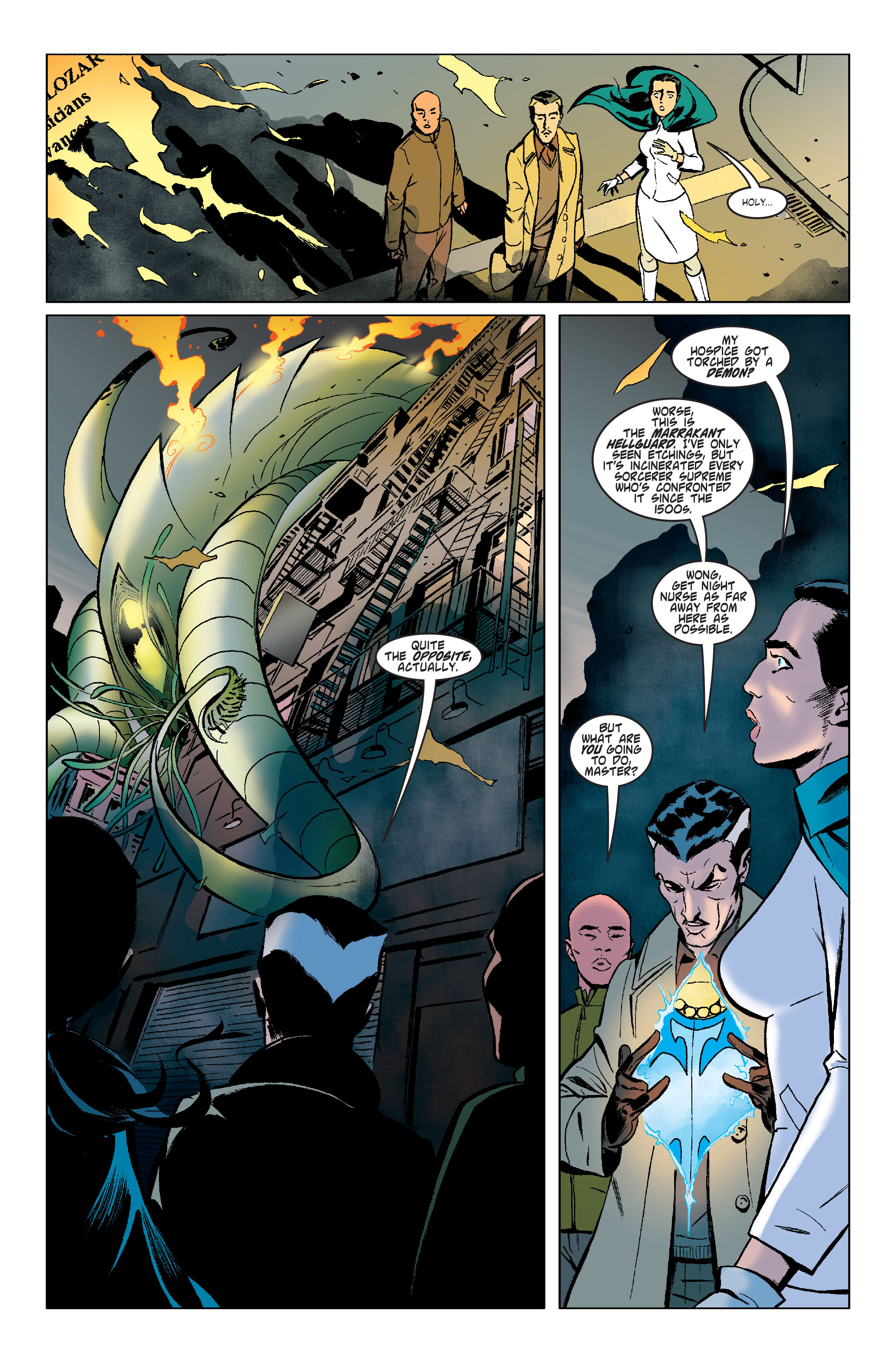 Read online Doctor Strange: The Oath comic -  Issue #4 - 4