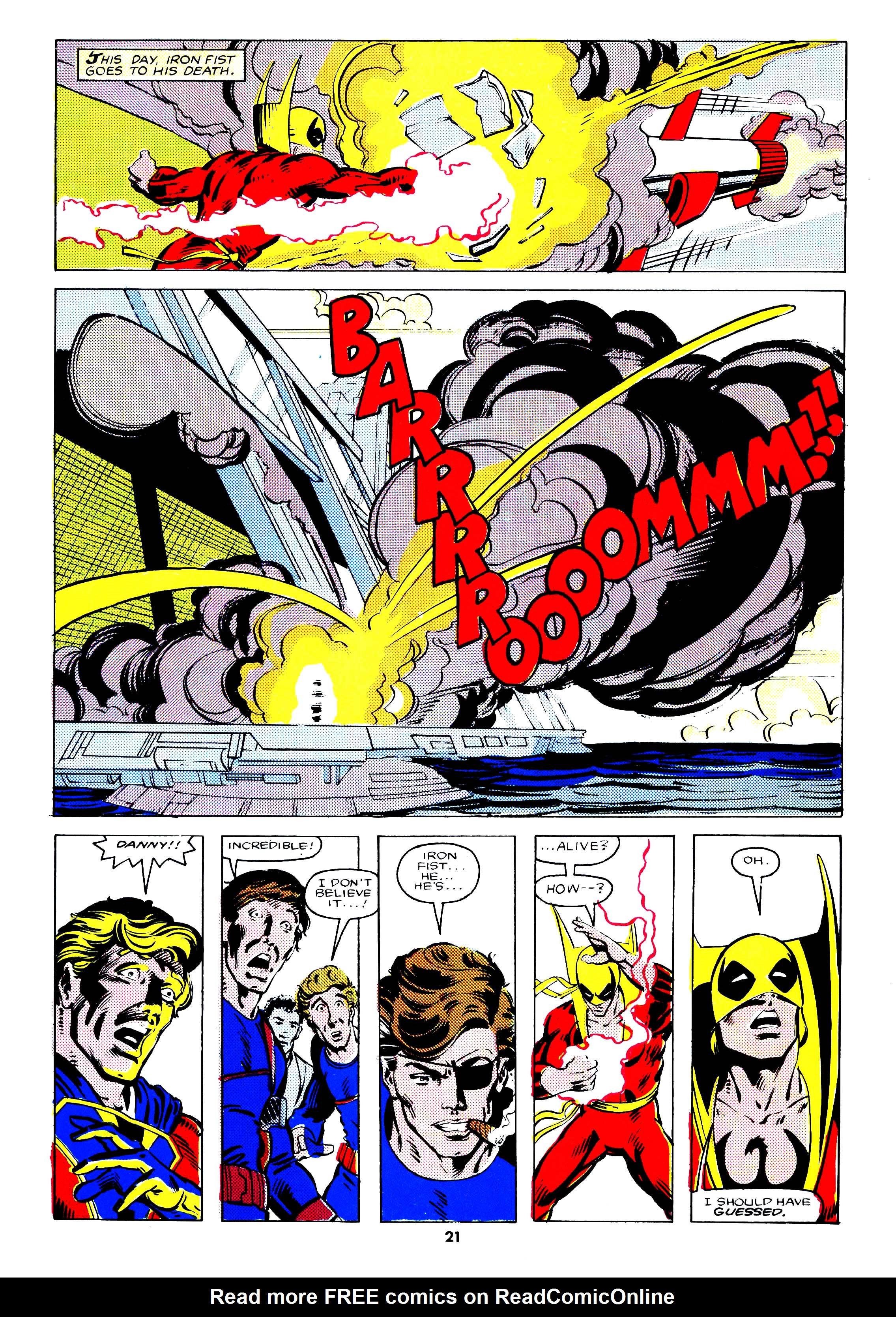 Read online Secret Wars (1985) comic -  Issue #67 - 21