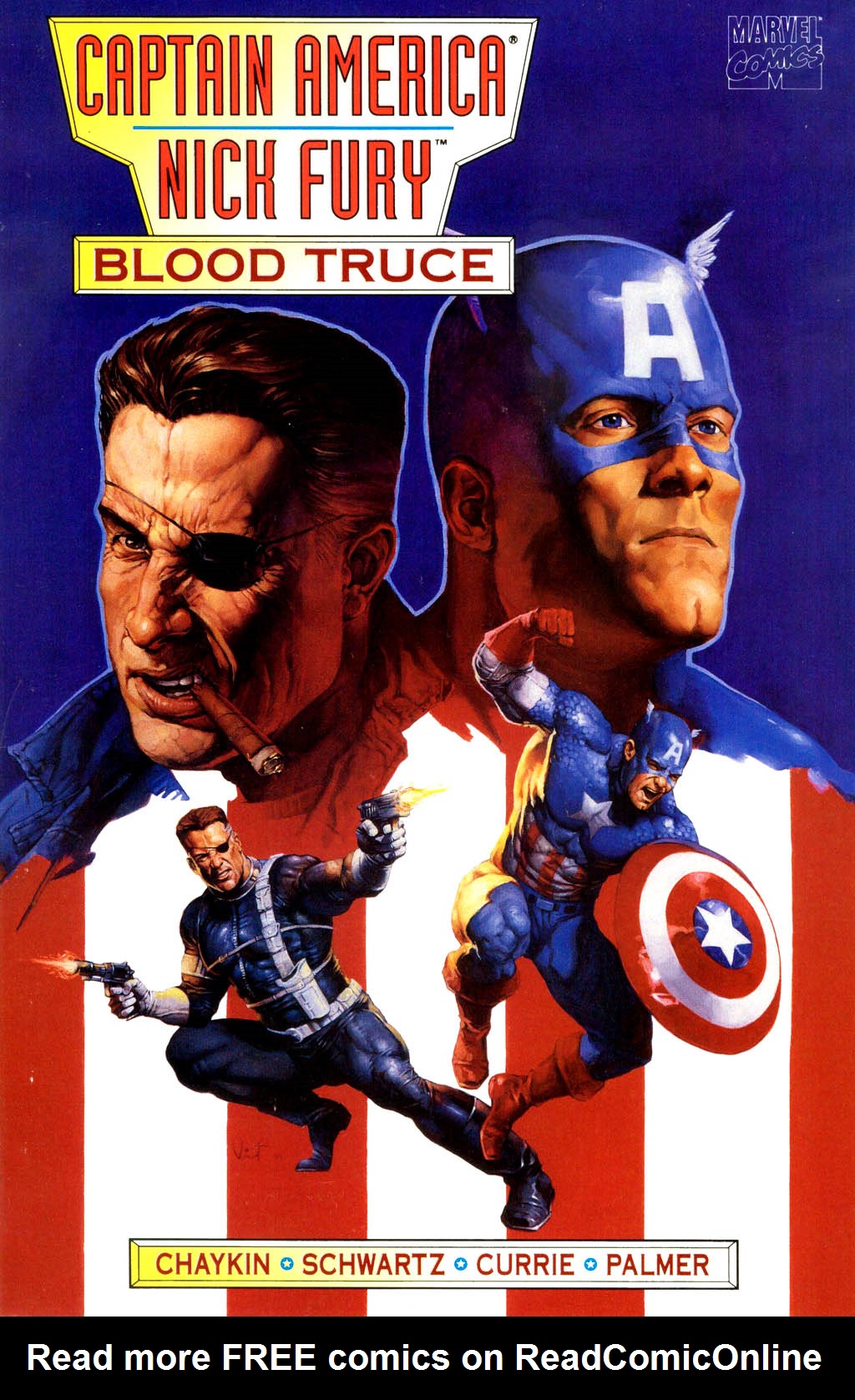 Read online Captain America/Nick Fury: Blood Truce comic -  Issue # Full - 1