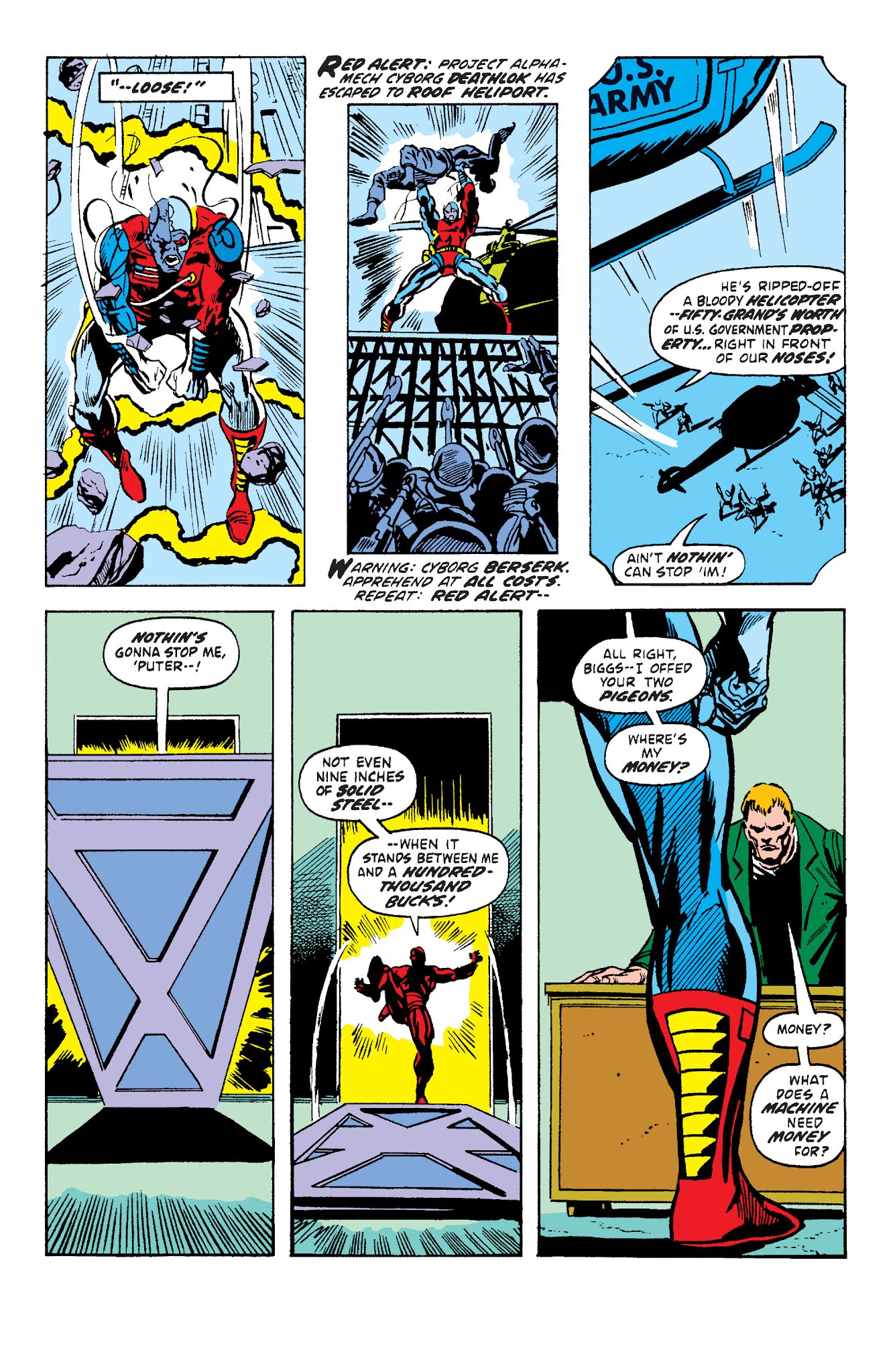 Read online Deathlok the Demolisher: The Complete Collection comic -  Issue # TPB - 16