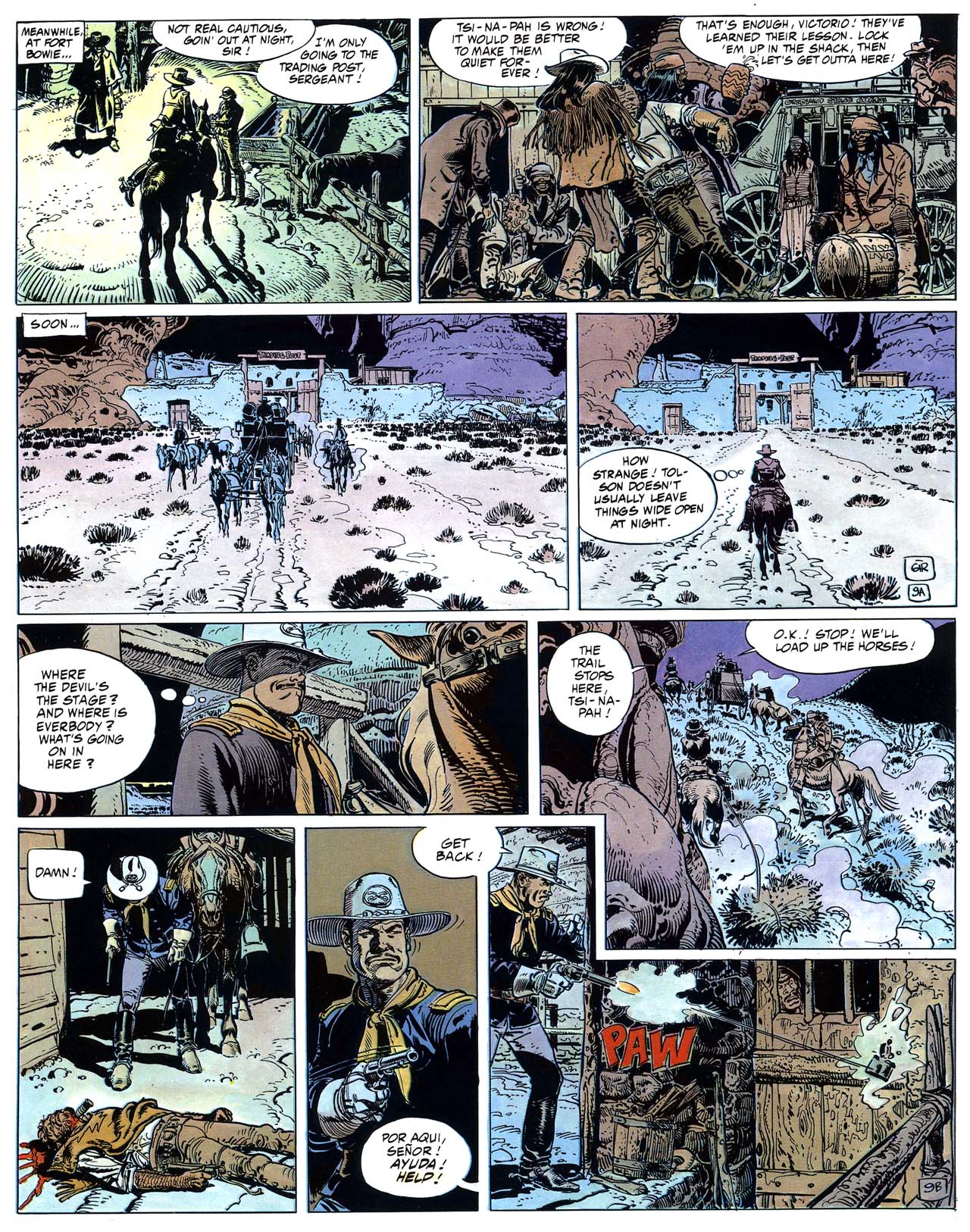 Read online Epic Graphic Novel: Blueberry comic -  Issue #3 - 60