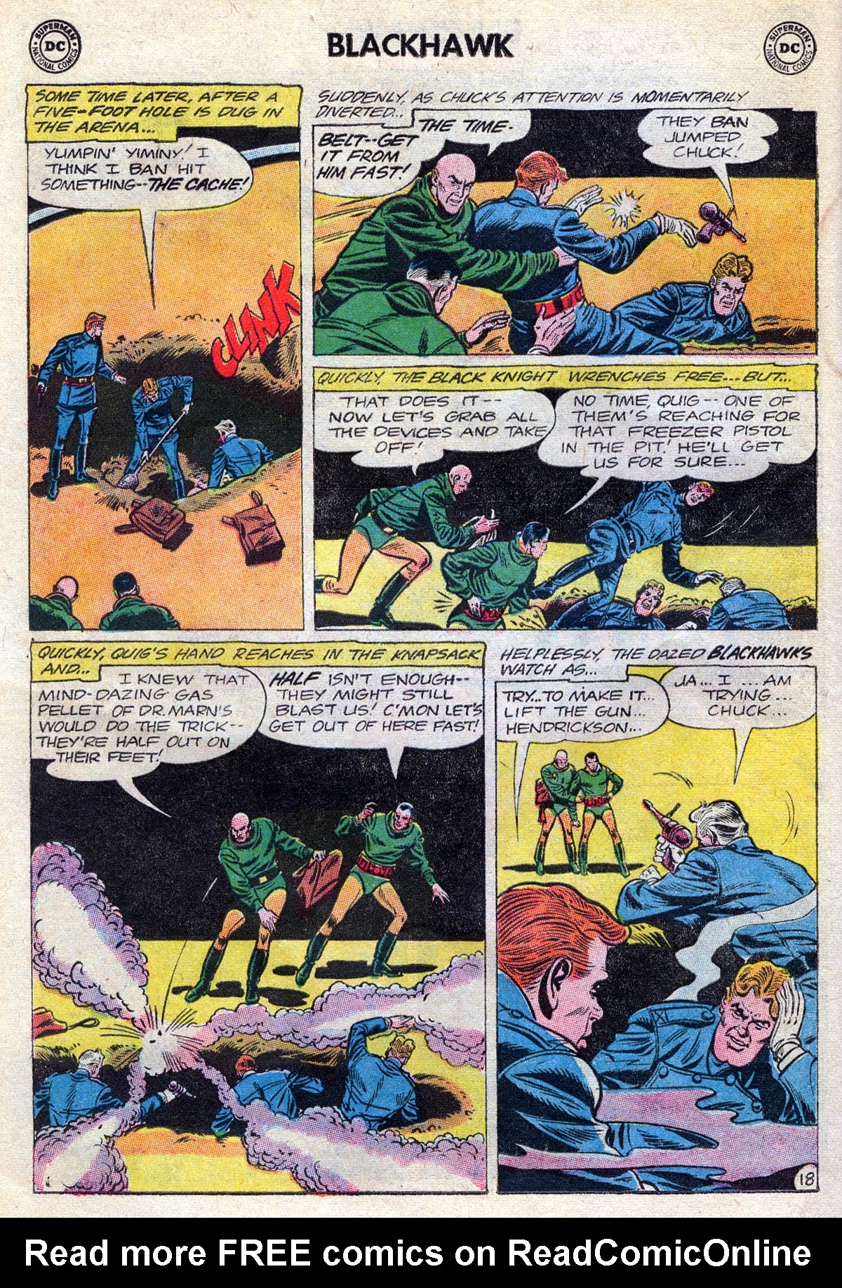 Read online Blackhawk (1957) comic -  Issue #189 - 22