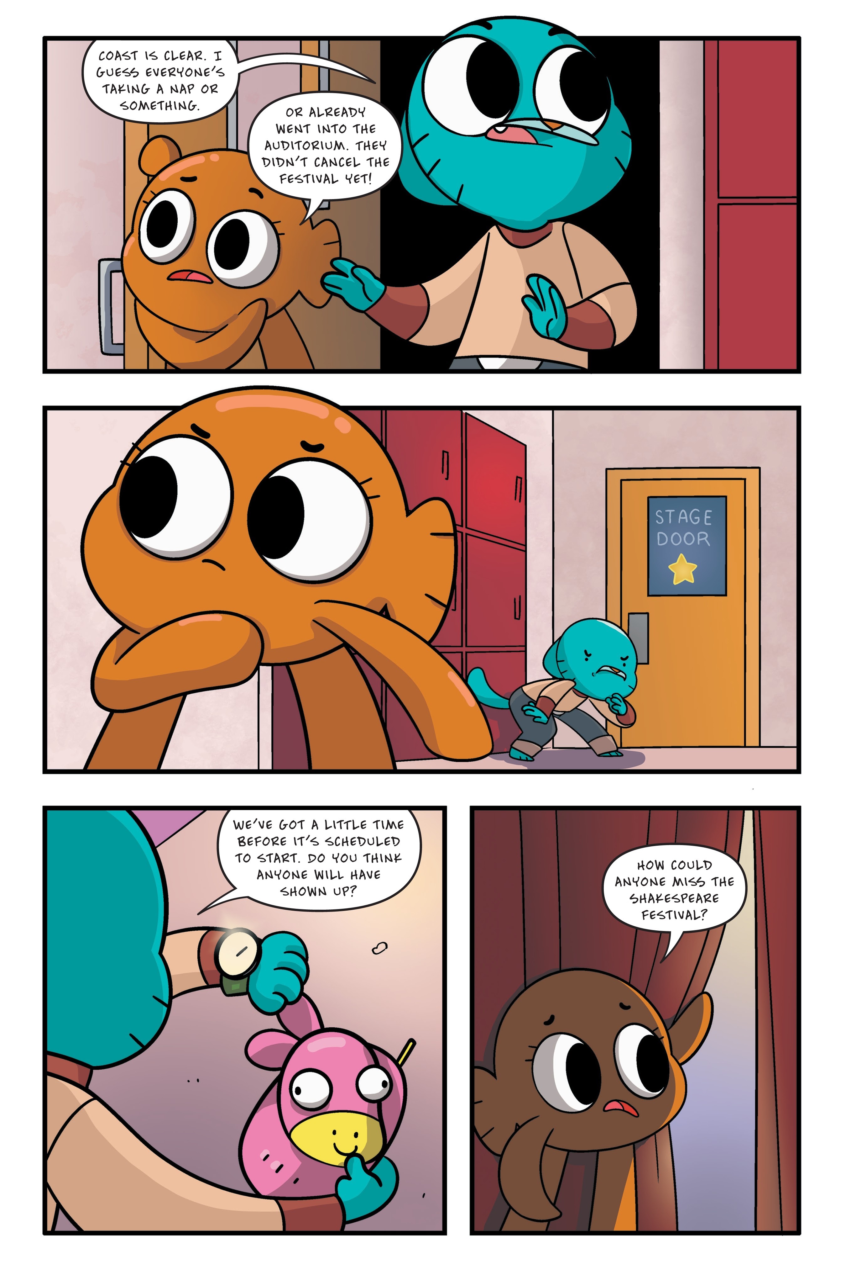 Read online The Amazing World of Gumball: Midsummer Nightmare comic -  Issue # TPB - 105