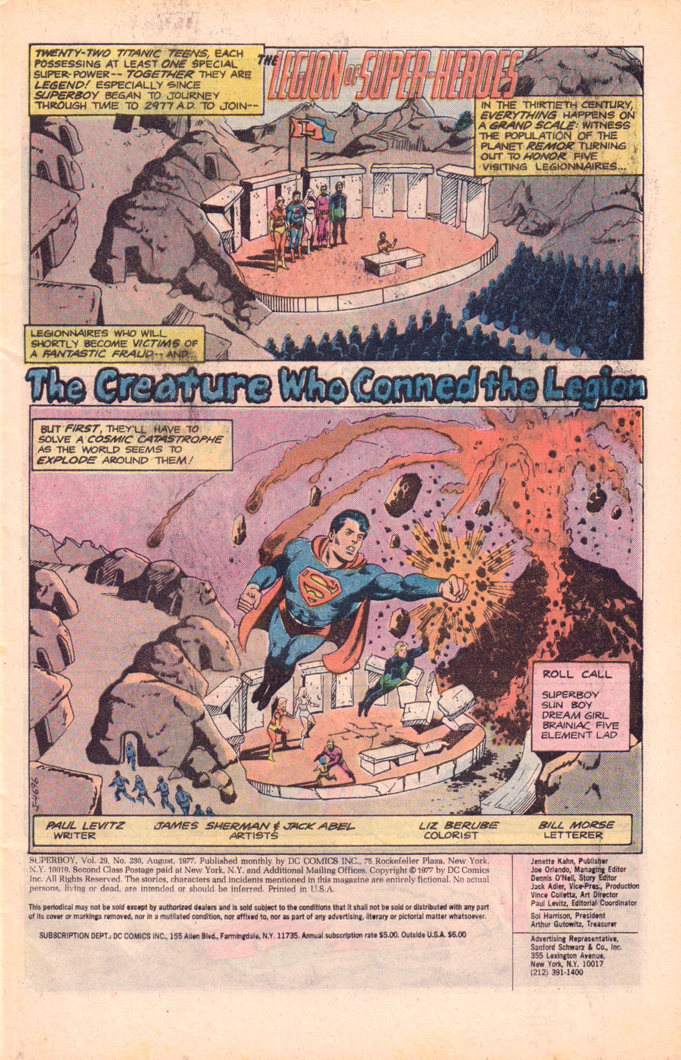 Read online Superboy (1949) comic -  Issue #230 - 2