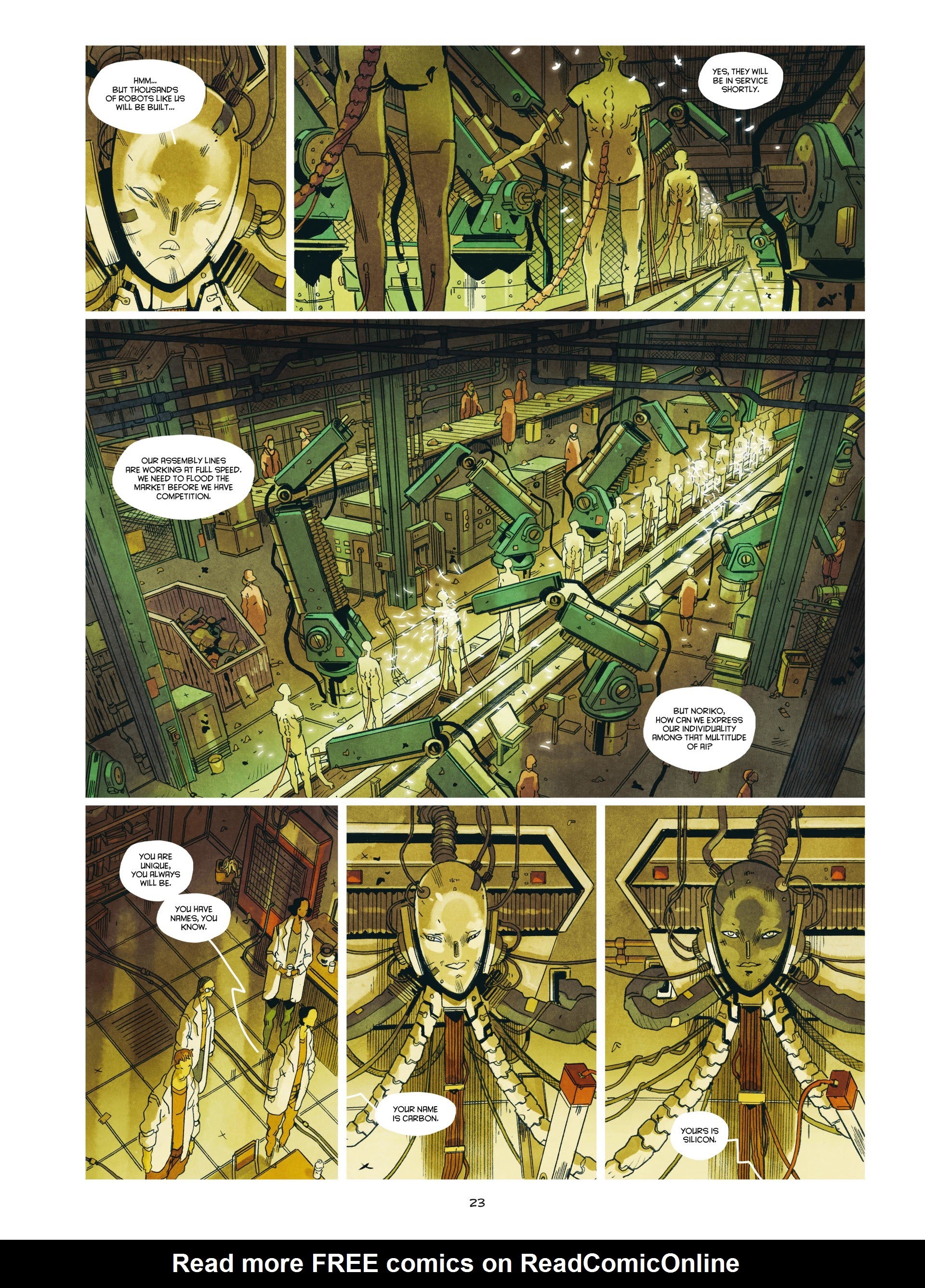 Read online Carbon & Silicon (2020) comic -  Issue # TPB (Part 1) - 22