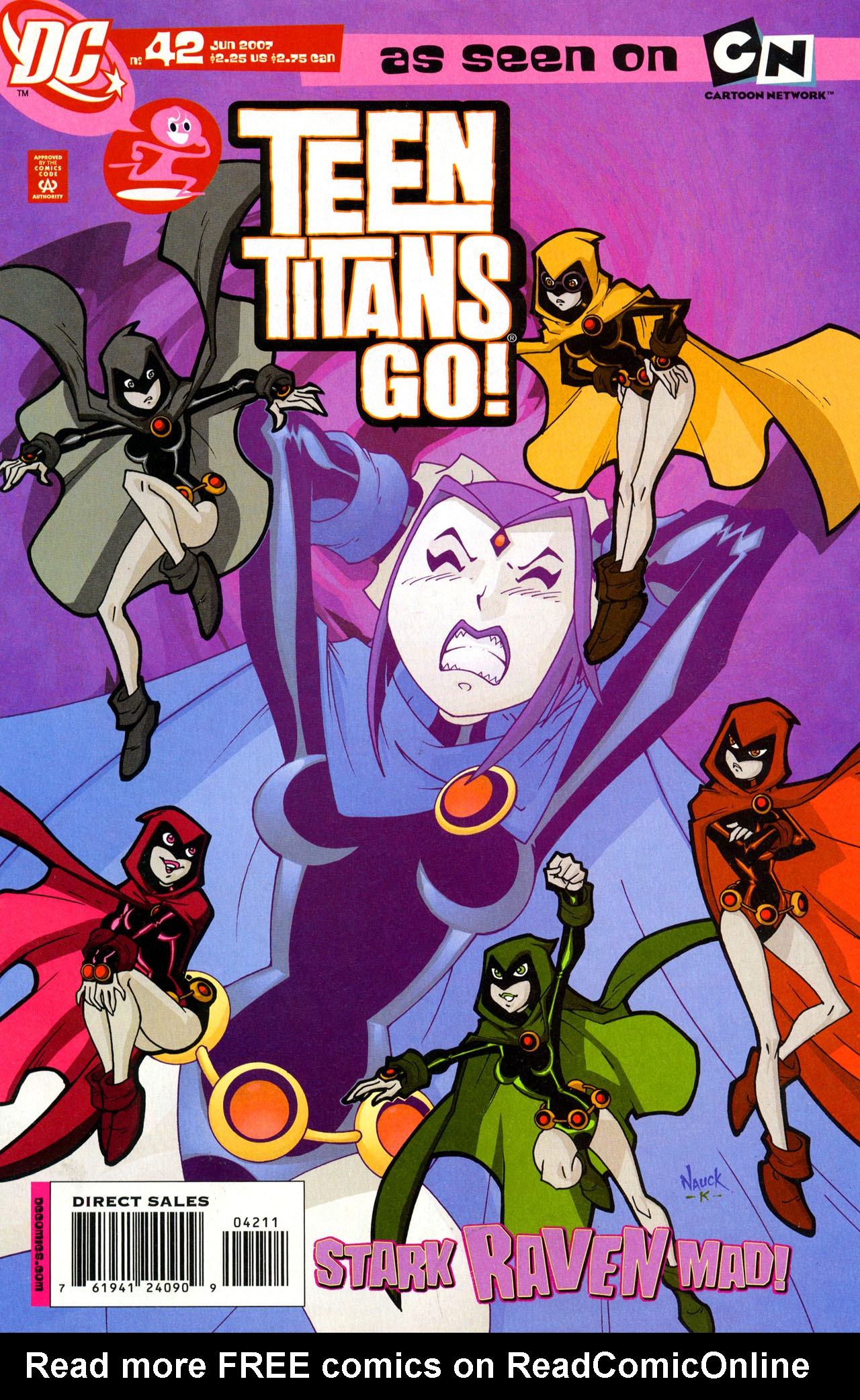 Read online Teen Titans Go! (2003) comic -  Issue #42 - 1