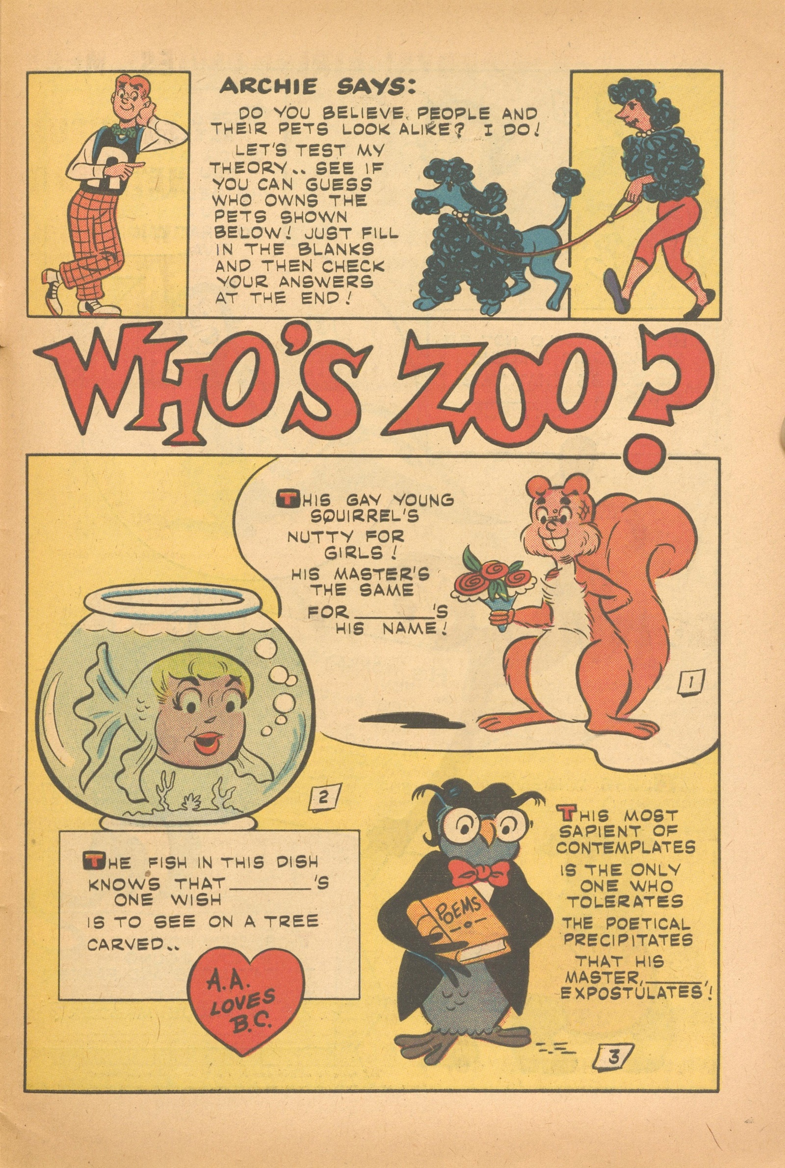 Read online Archie's Joke Book Magazine comic -  Issue #49 - 28