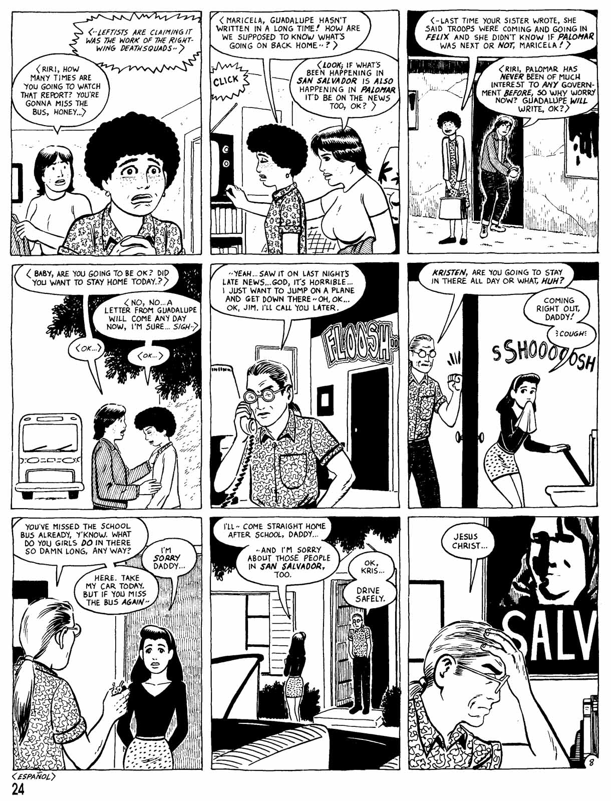 Read online Love and Rockets (1982) comic -  Issue #32 - 26