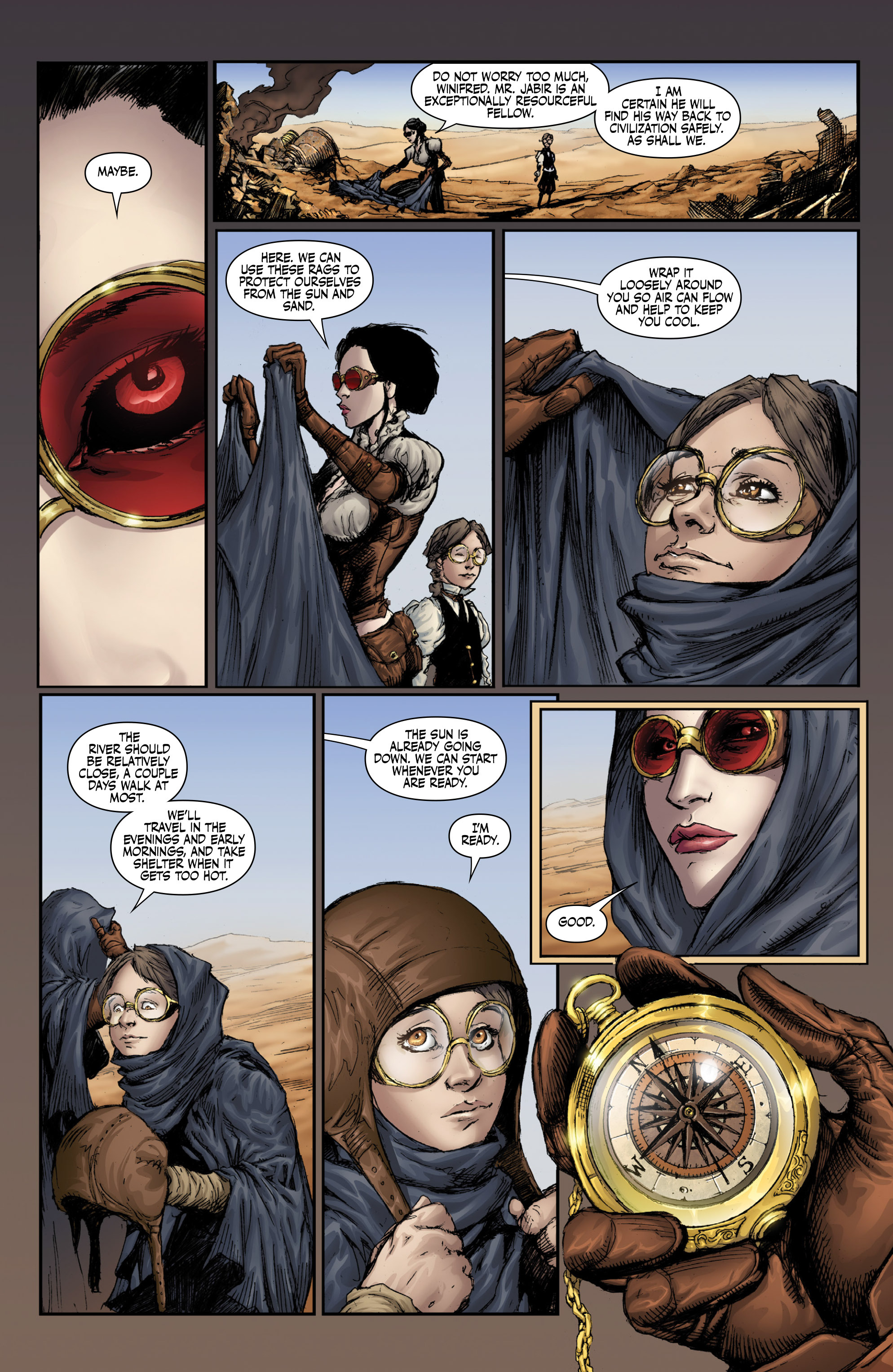 Read online Lady Mechanika: The Tablet of Destinies comic -  Issue #4 - 9