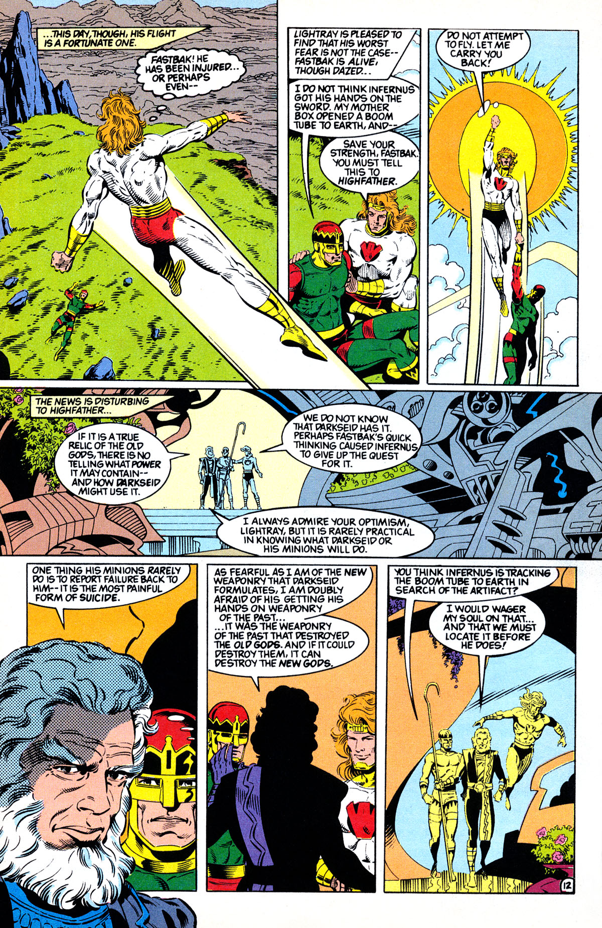Read online The New Gods (1989) comic -  Issue #16 - 12