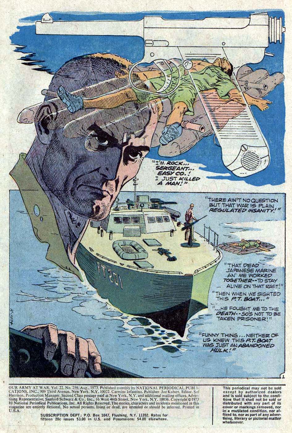 Read online Our Army at War (1952) comic -  Issue #259 - 3