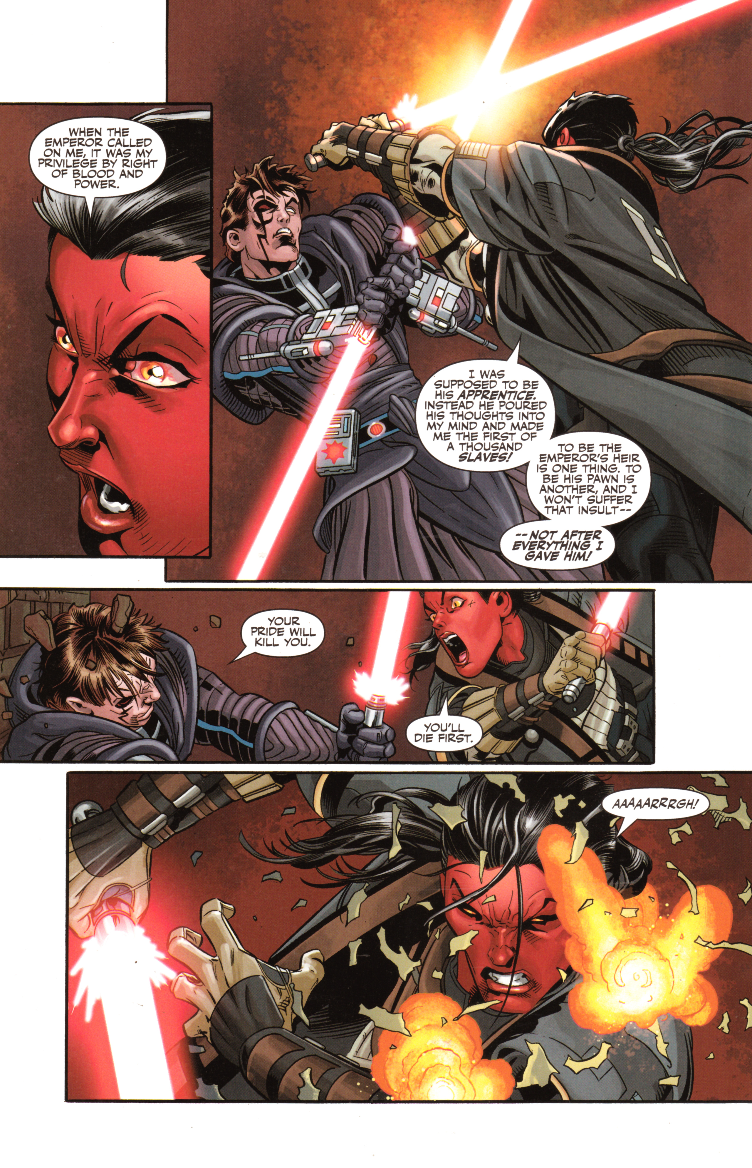 Read online Star Wars: The Old Republic comic -  Issue #6 - 22