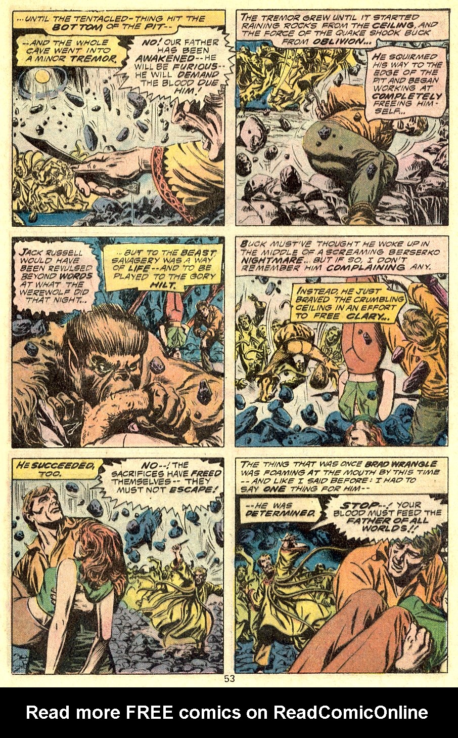 Read online Giant-Size Werewolf comic -  Issue #4 - 55