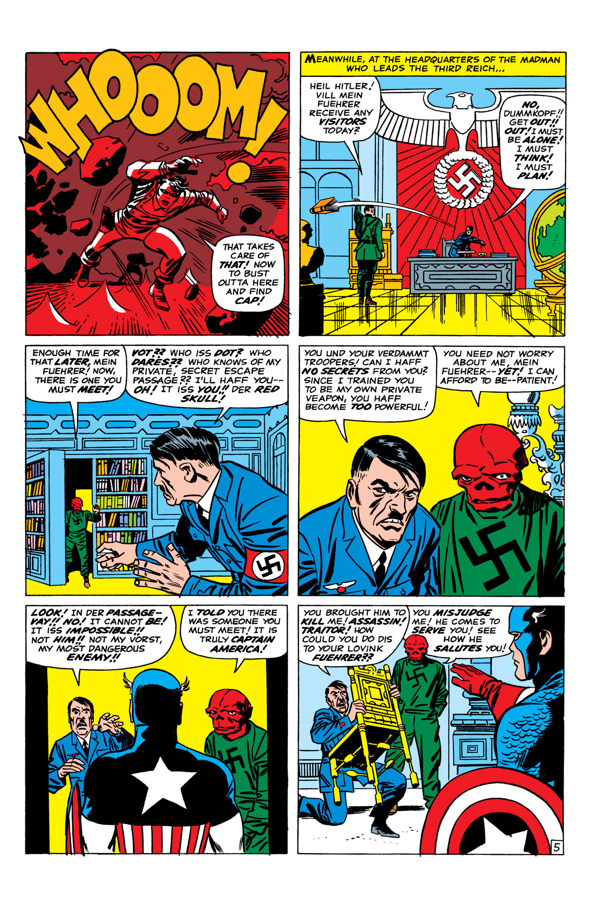Read online Marvel Masterworks: Captain America comic -  Issue # TPB 1 (Part 1) - 99