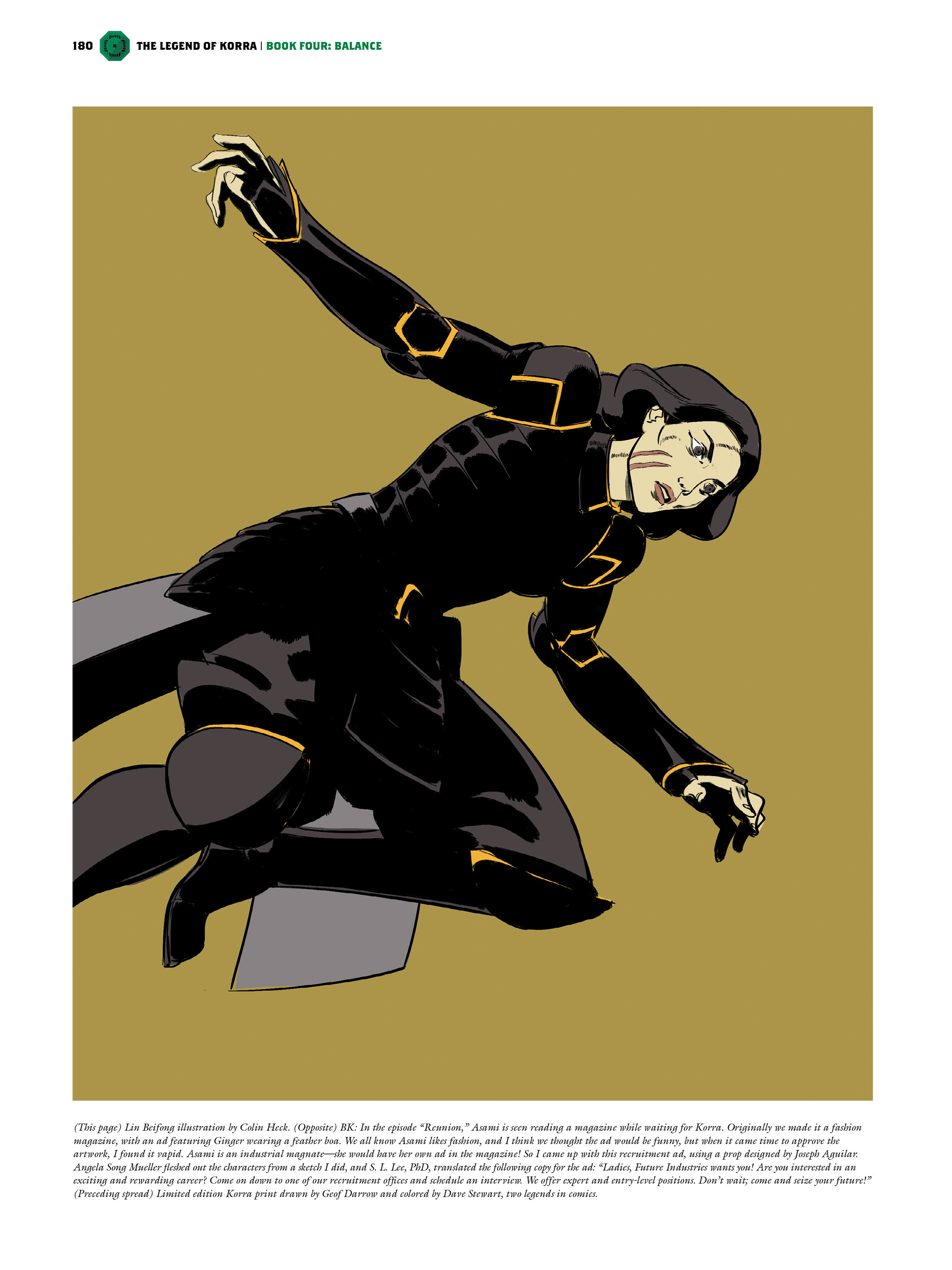 Read online The Legend of Korra: The Art of the Animated Series comic -  Issue # TPB 4 - 165