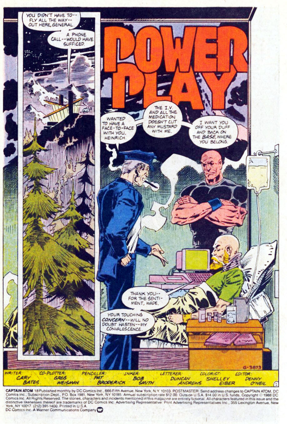 Read online Captain Atom (1987) comic -  Issue #18 - 2