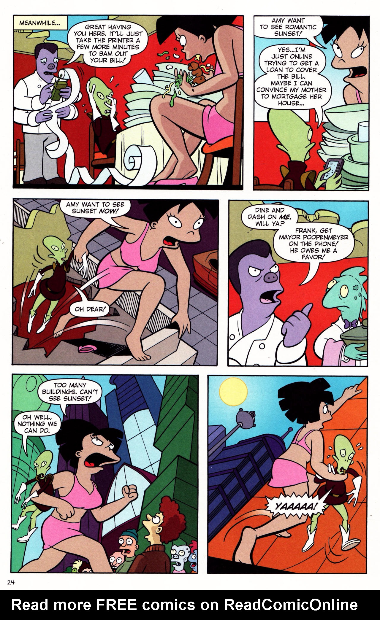 Read online Futurama Comics comic -  Issue #33 - 19