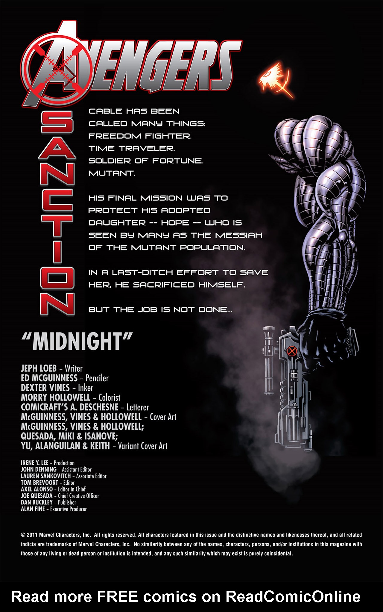 Read online Avengers: X-Sanction comic -  Issue #1 - 2