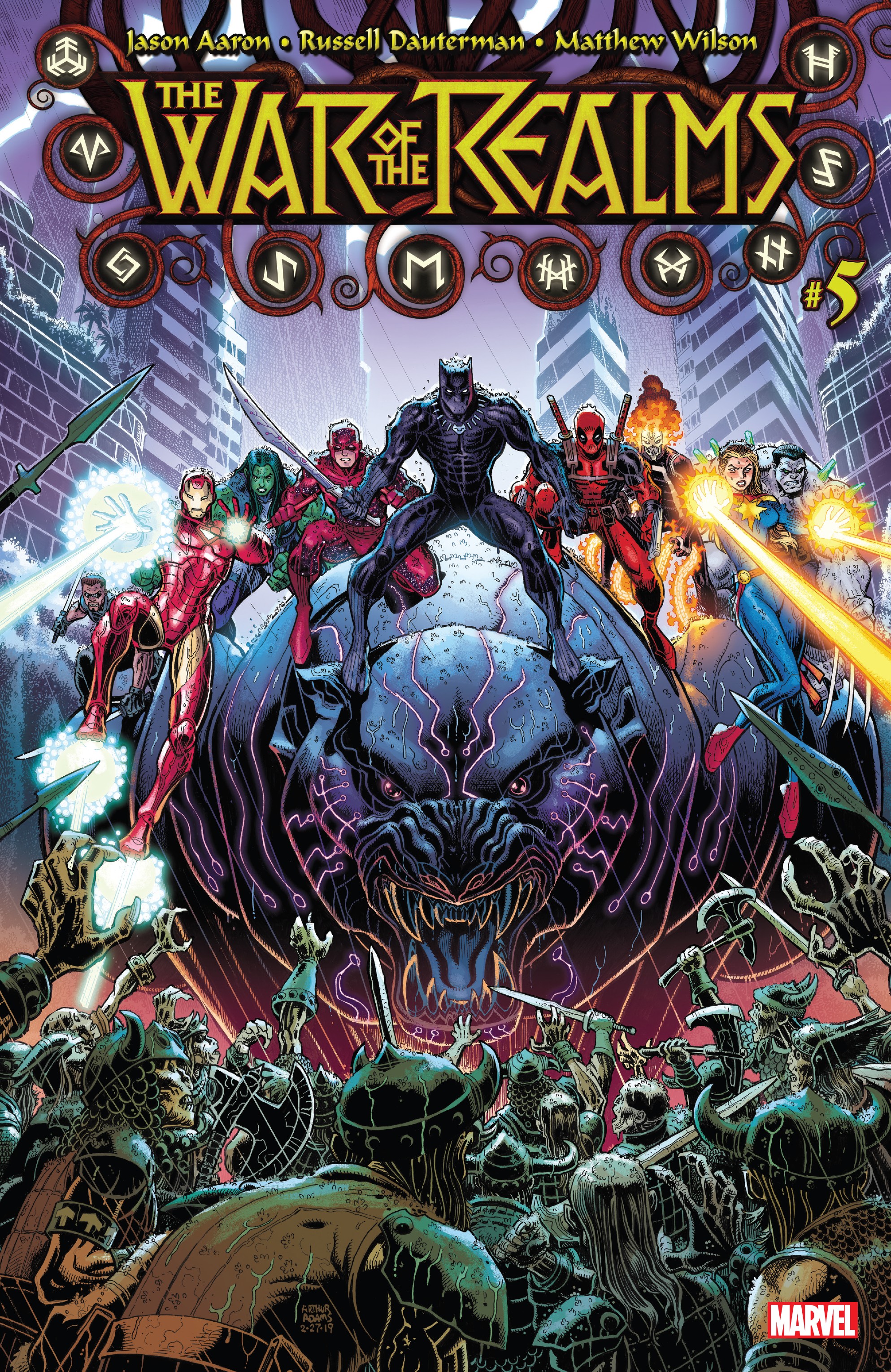 Read online War of the Realms comic -  Issue #5 - 1