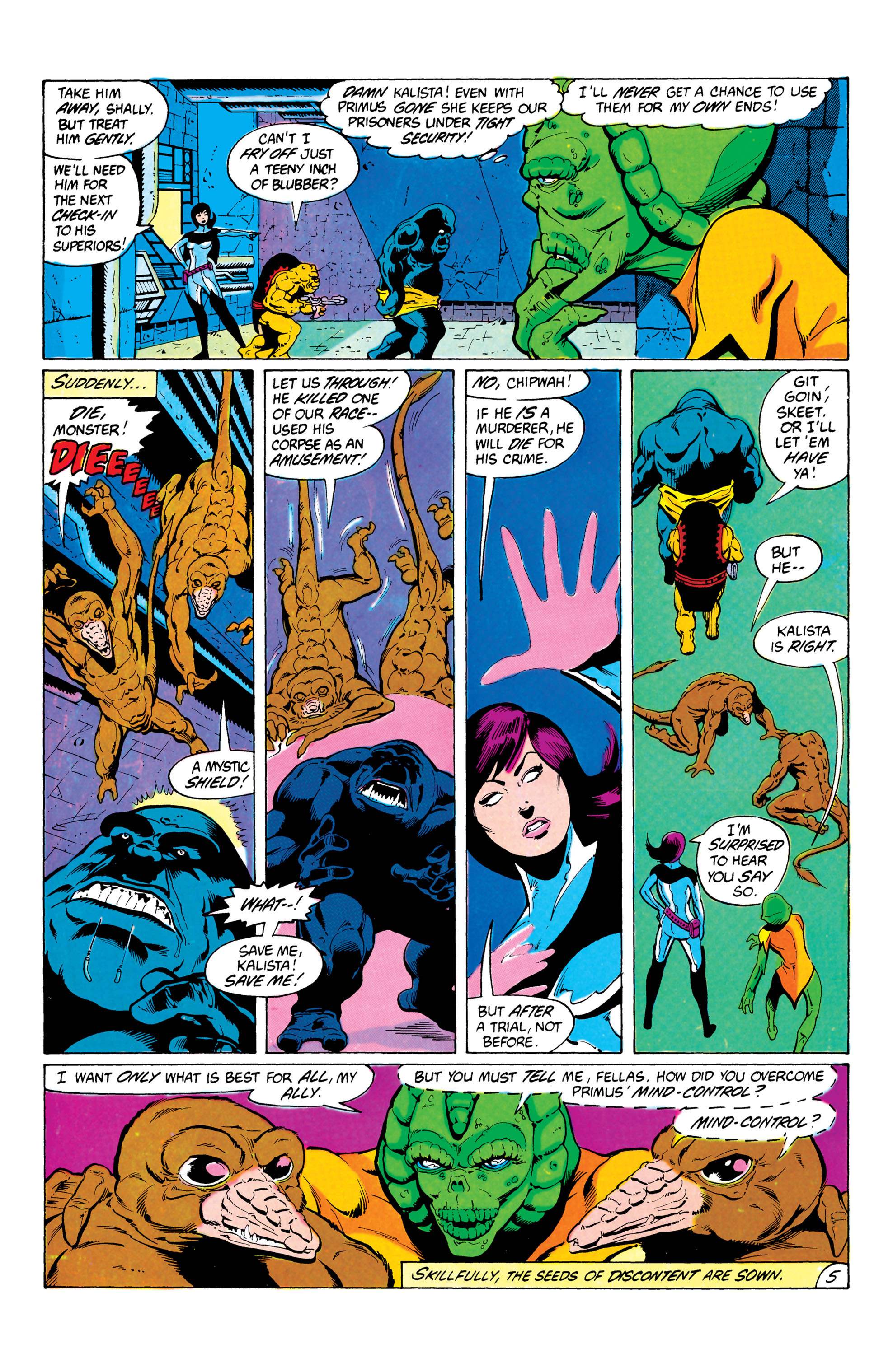 Read online The Omega Men (1983) comic -  Issue #2 - 6
