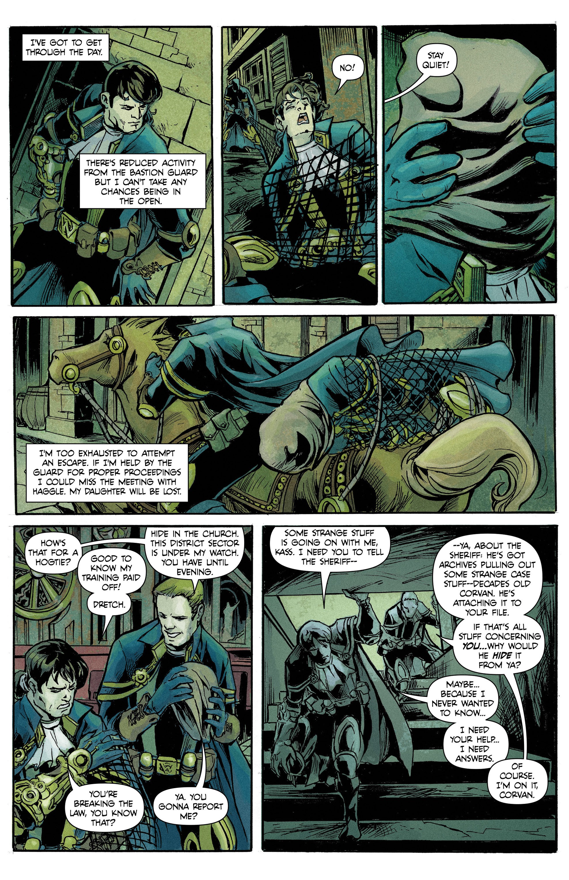 Read online Raven Nevermore comic -  Issue #3 - 10