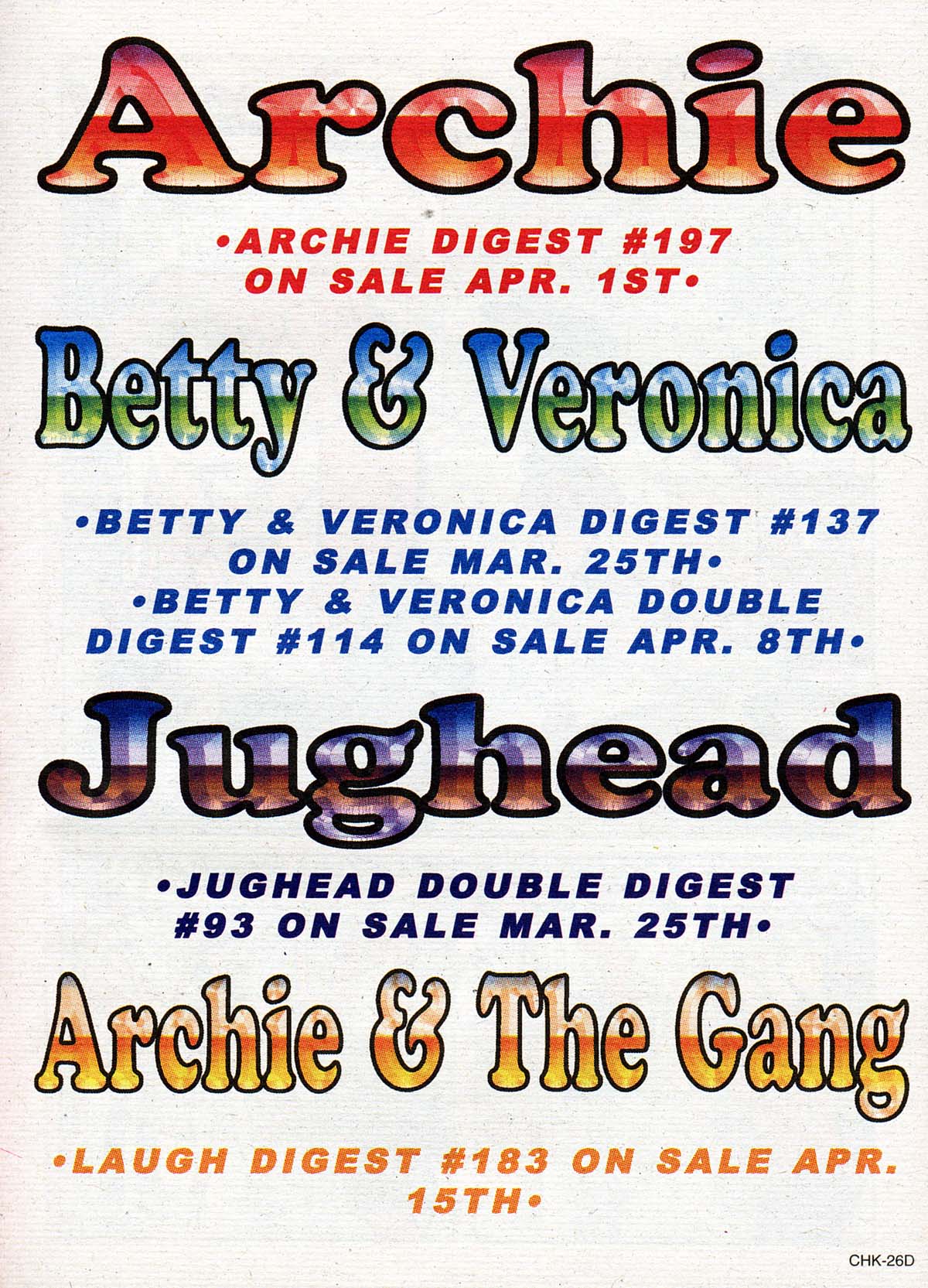 Read online Betty and Veronica Digest Magazine comic -  Issue #137 - 40