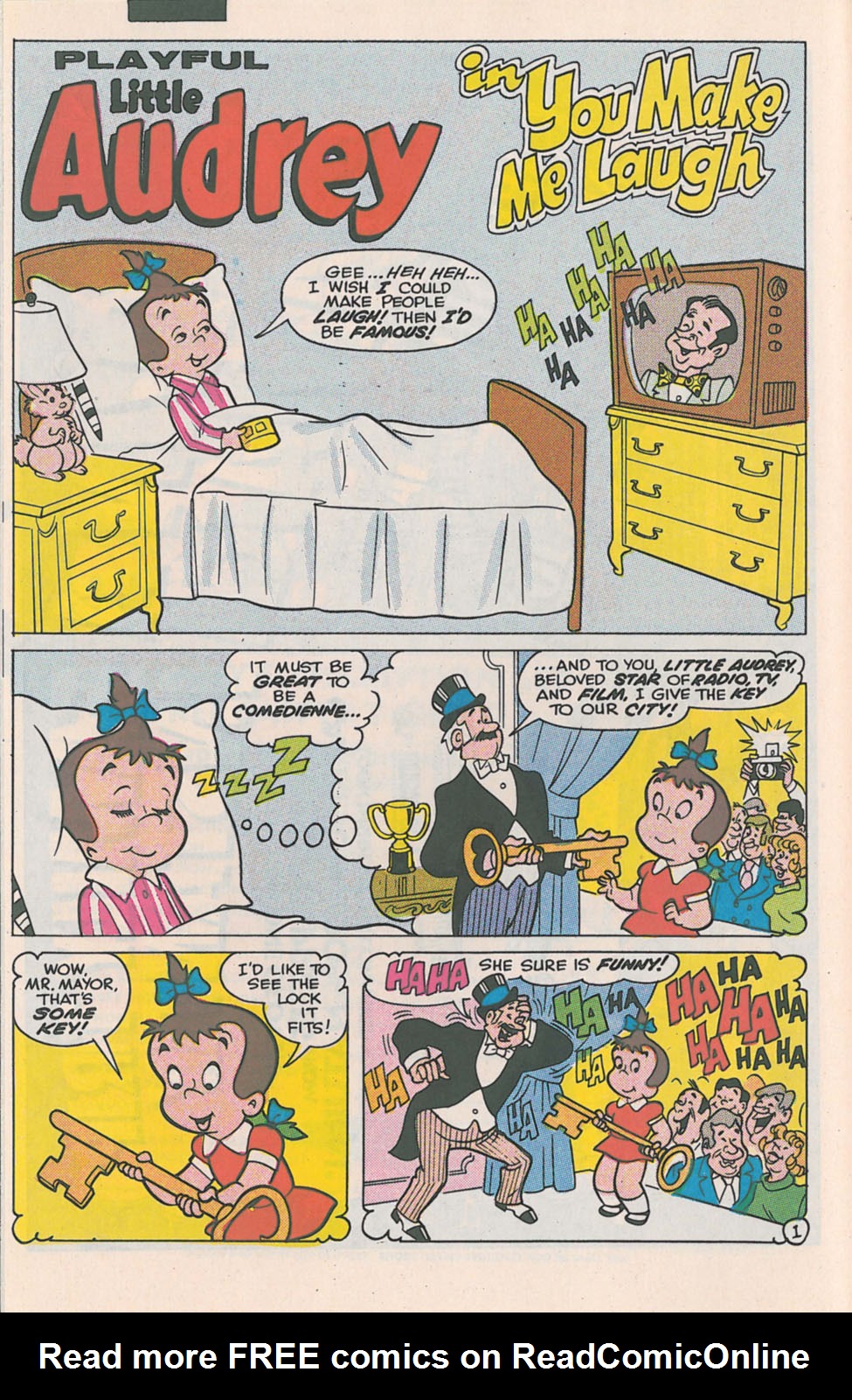 Read online Little Audrey comic -  Issue #1 - 12