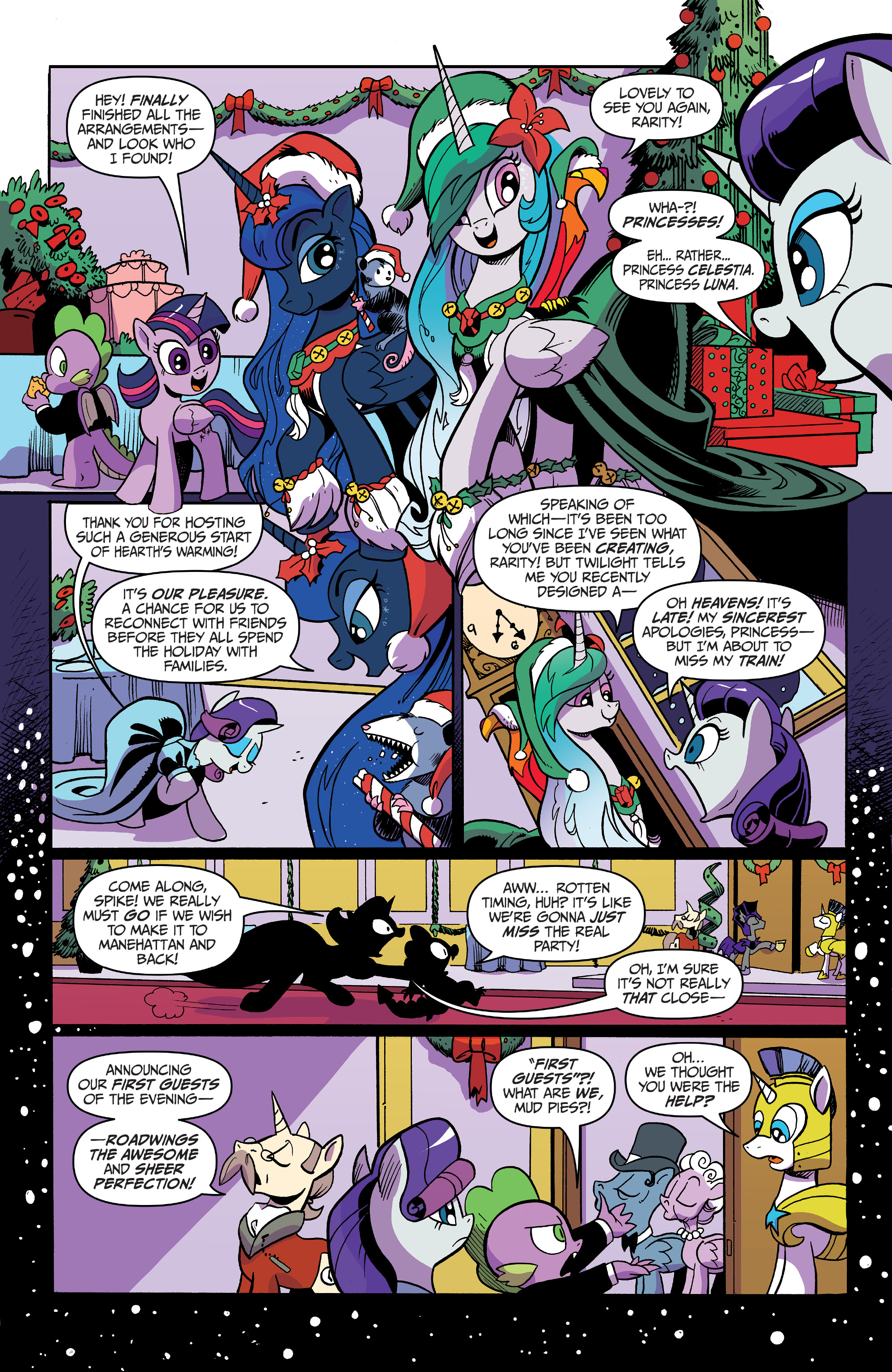 Read online My Little Pony Holiday Special (2019) comic -  Issue # Full - 9