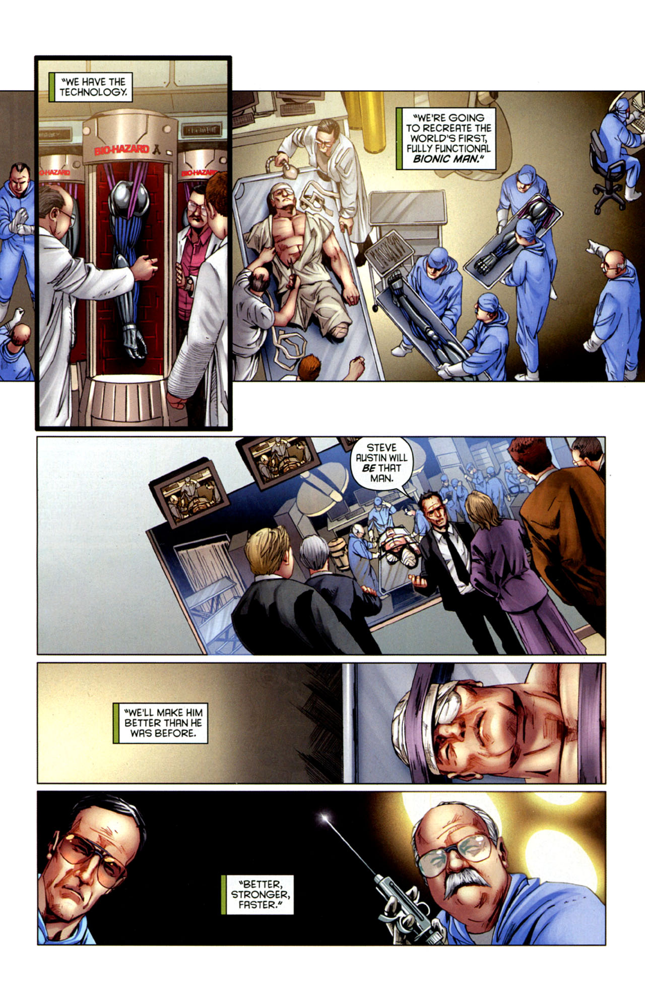 Read online Bionic Man comic -  Issue #4 - 9