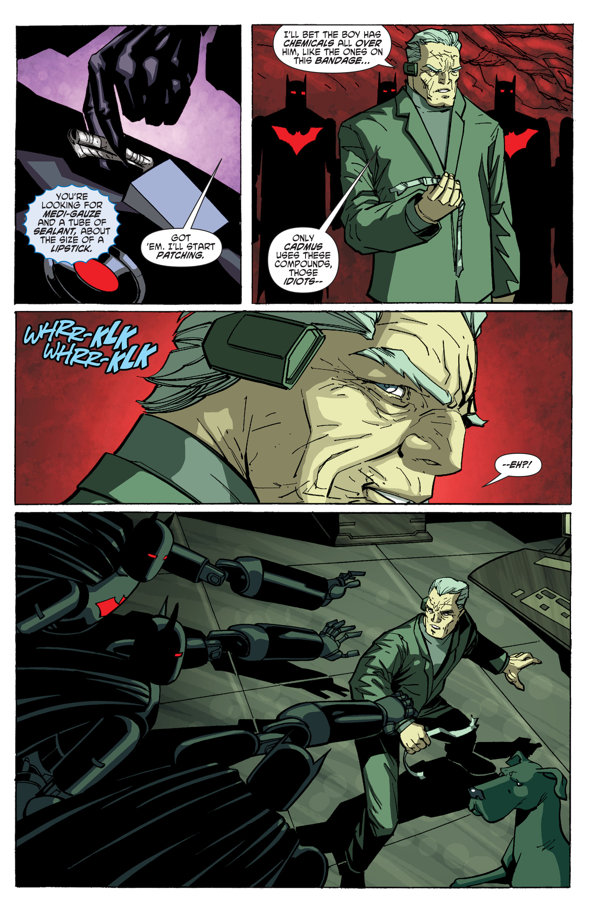 Read online Batman Beyond (2010) comic -  Issue # _TPB - 105