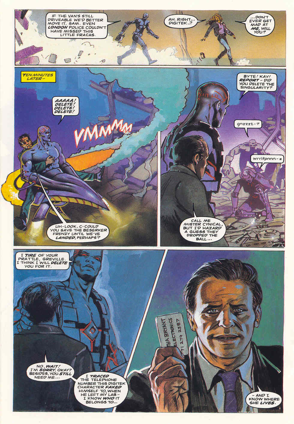 Read online Digitek comic -  Issue #2 - 19