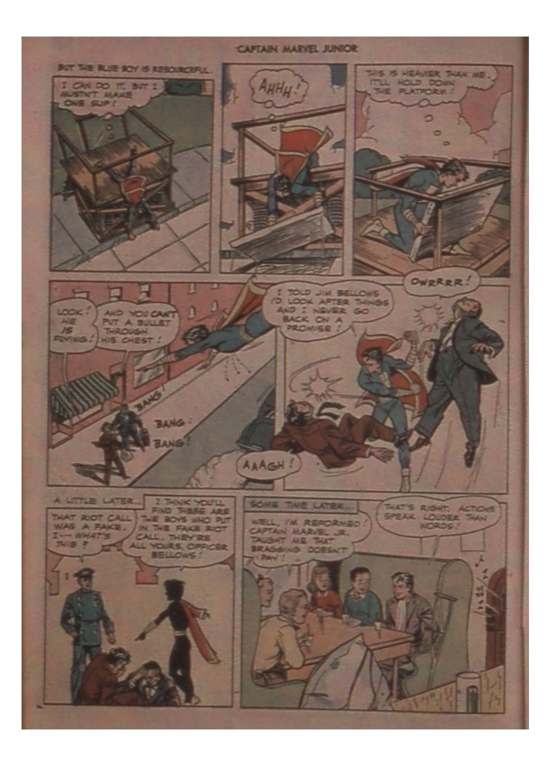 Read online Captain Marvel, Jr. comic -  Issue #56 - 32