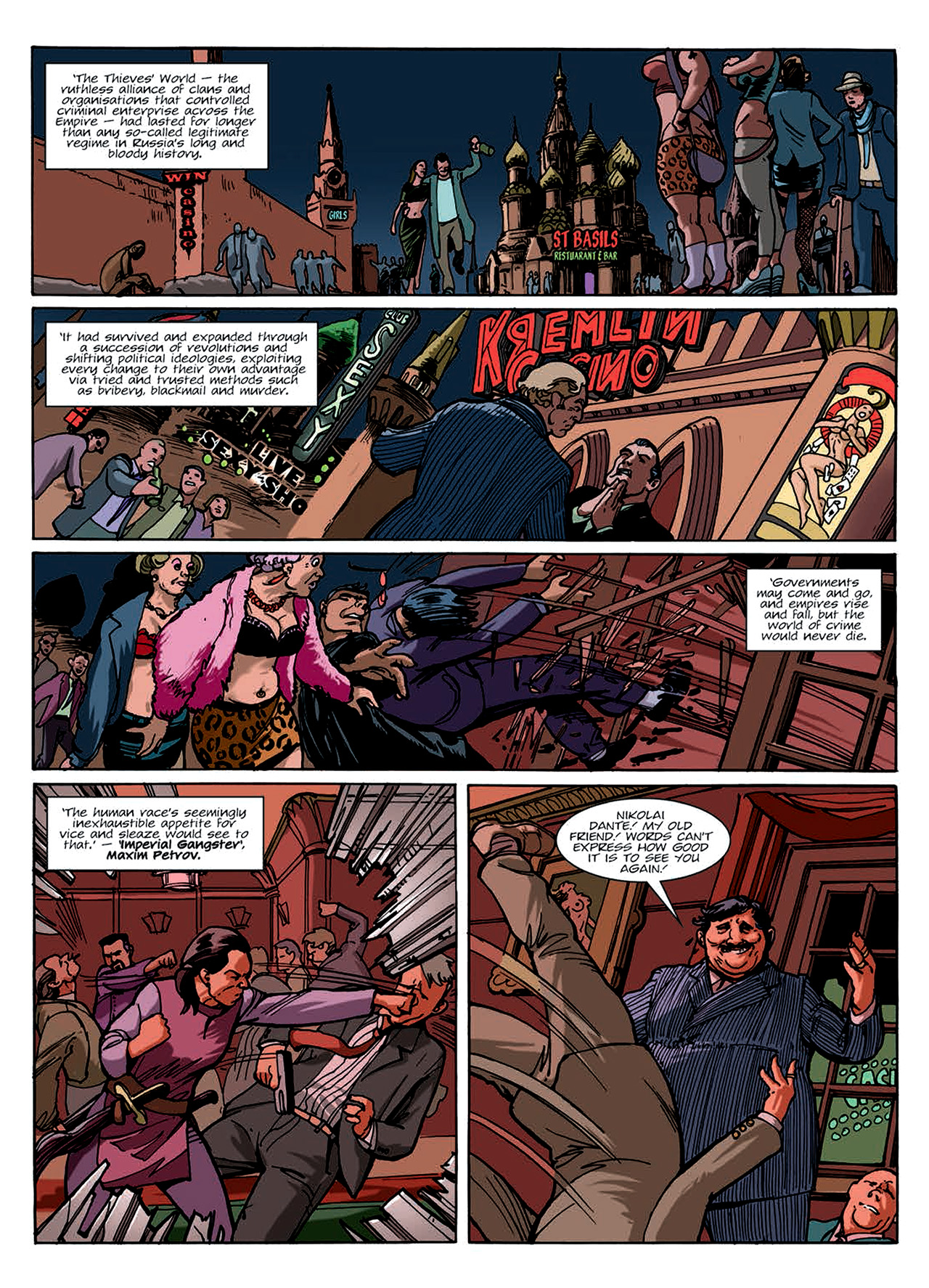 Read online Nikolai Dante comic -  Issue # TPB 8 - 115