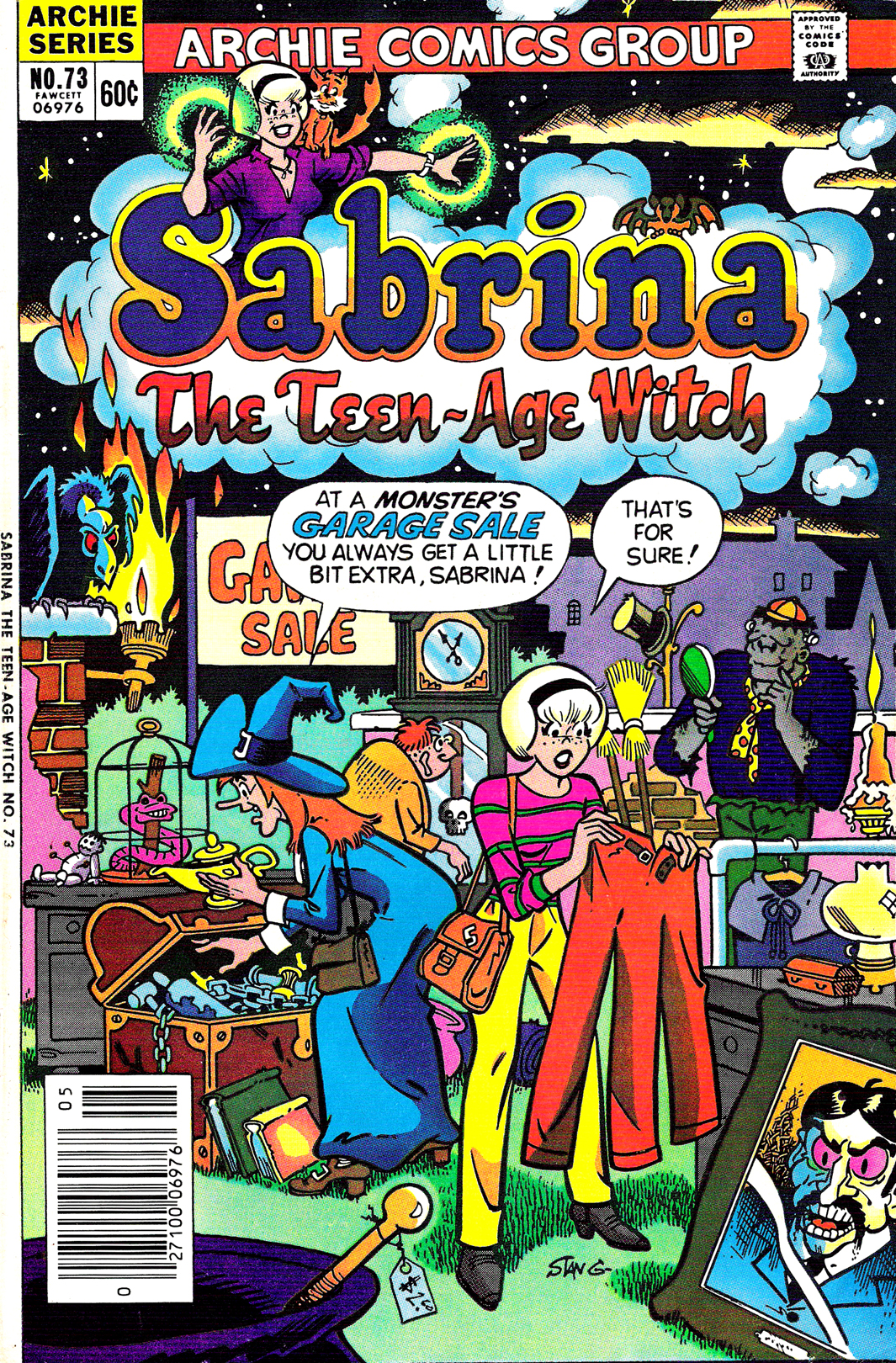 Read online Sabrina The Teenage Witch (1971) comic -  Issue #73 - 1
