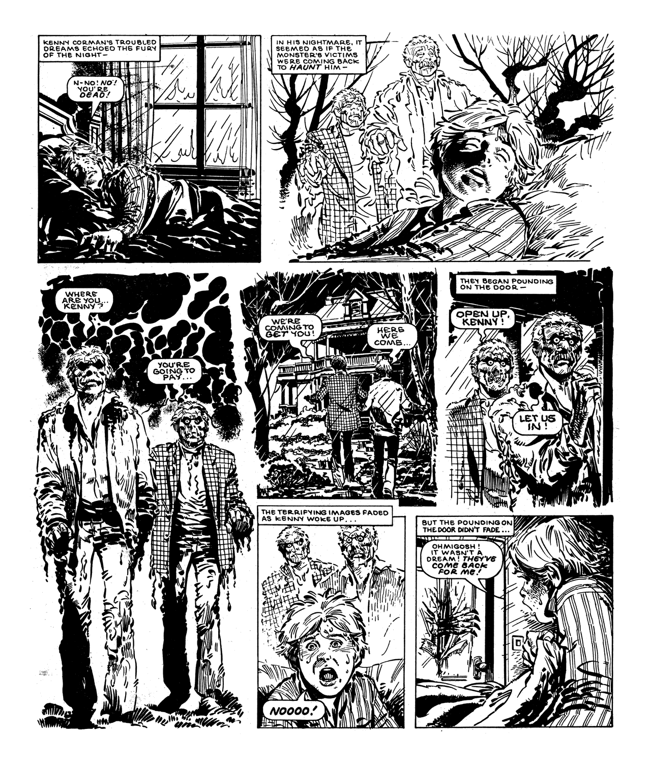 Read online Scream! (1984) comic -  Issue #6 - 9