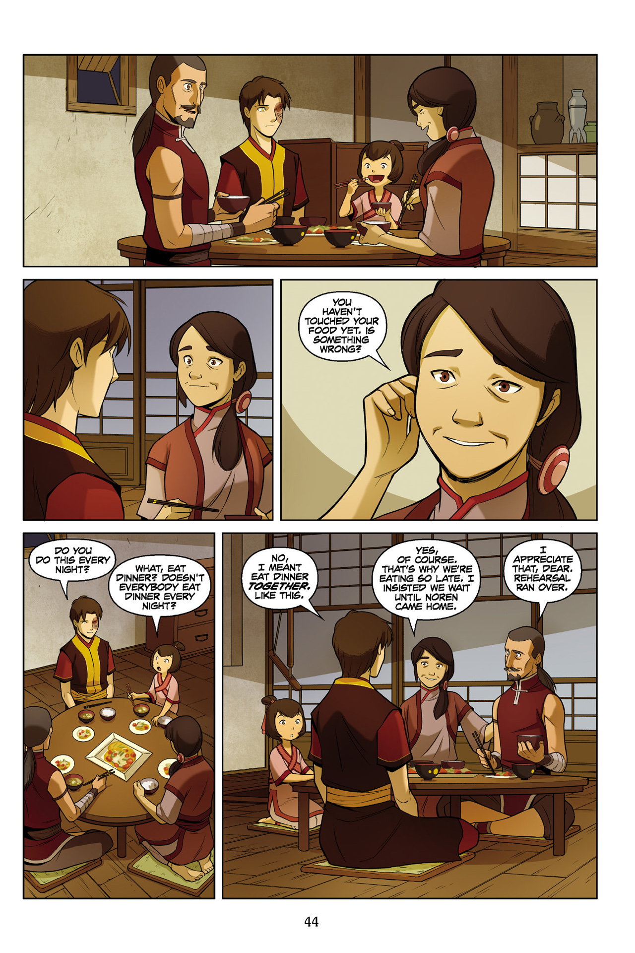 Read online Nickelodeon Avatar: The Last Airbender - The Search comic -  Issue # Part 3 - 45