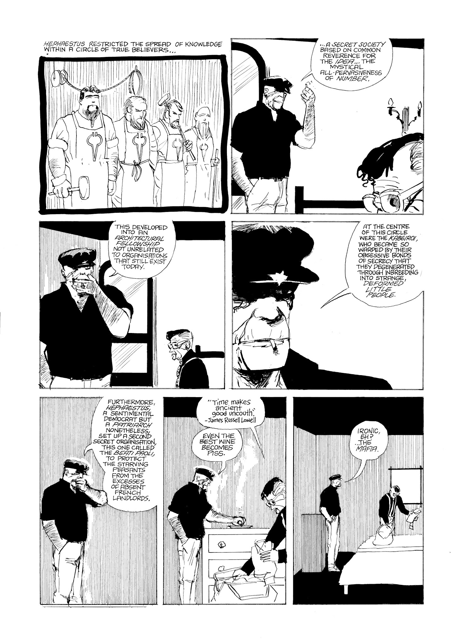Read online Eddie Campbell's Bacchus comic -  Issue # TPB 3 - 12