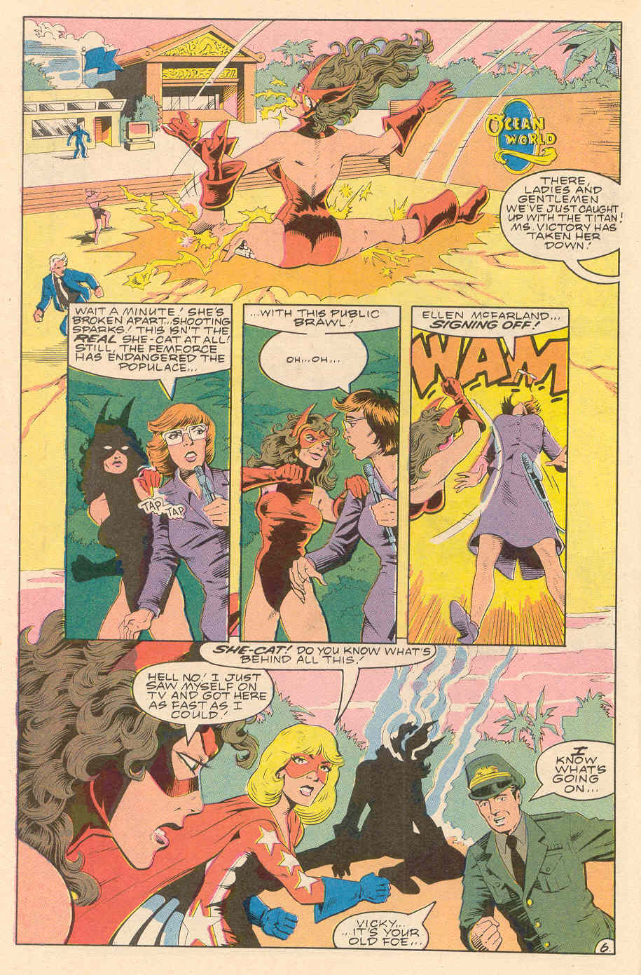 Read online Femforce comic -  Issue #5 - 8