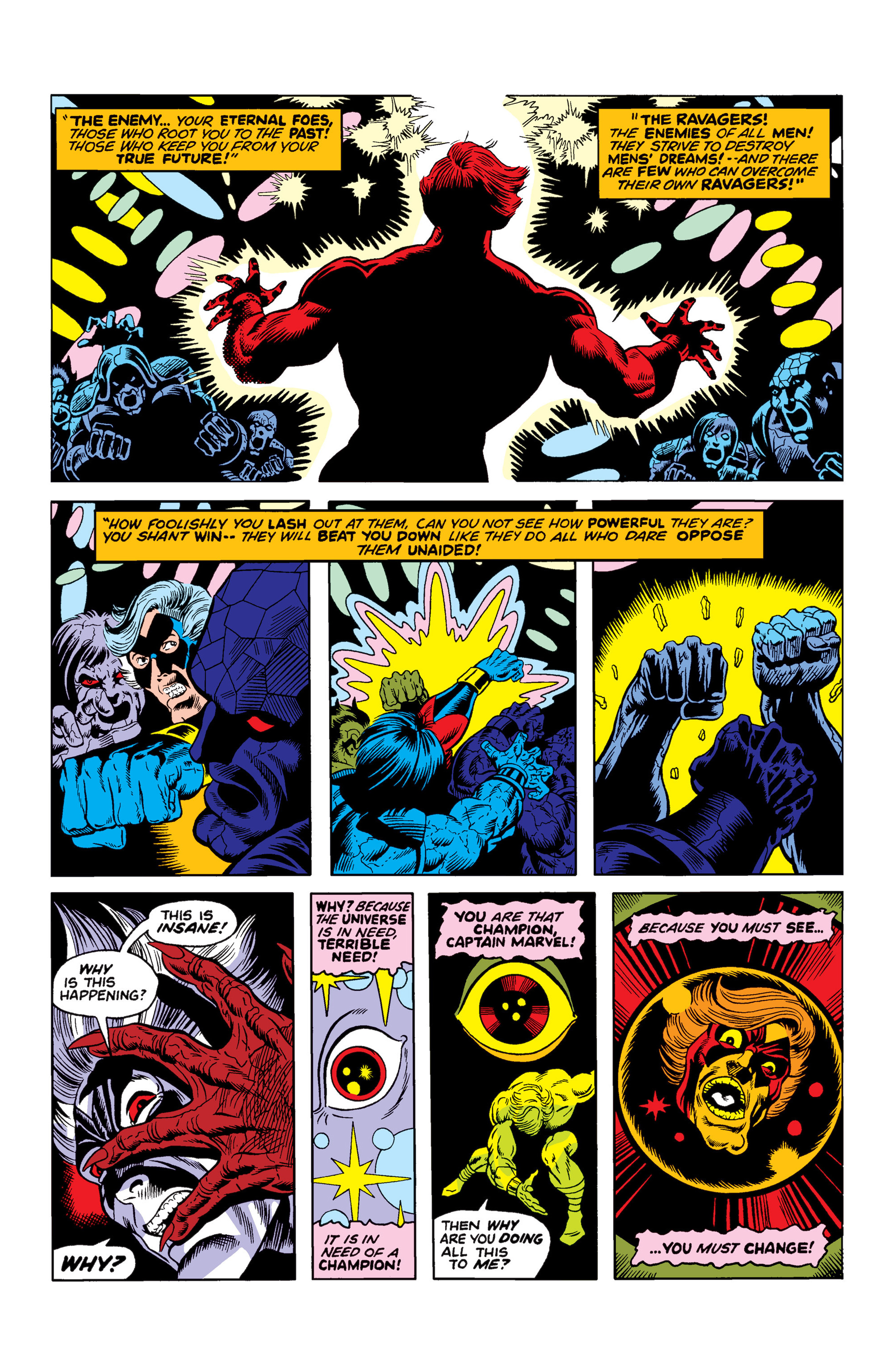Read online Captain Marvel by Jim Starlin comic -  Issue # TPB (Part 1) - 113